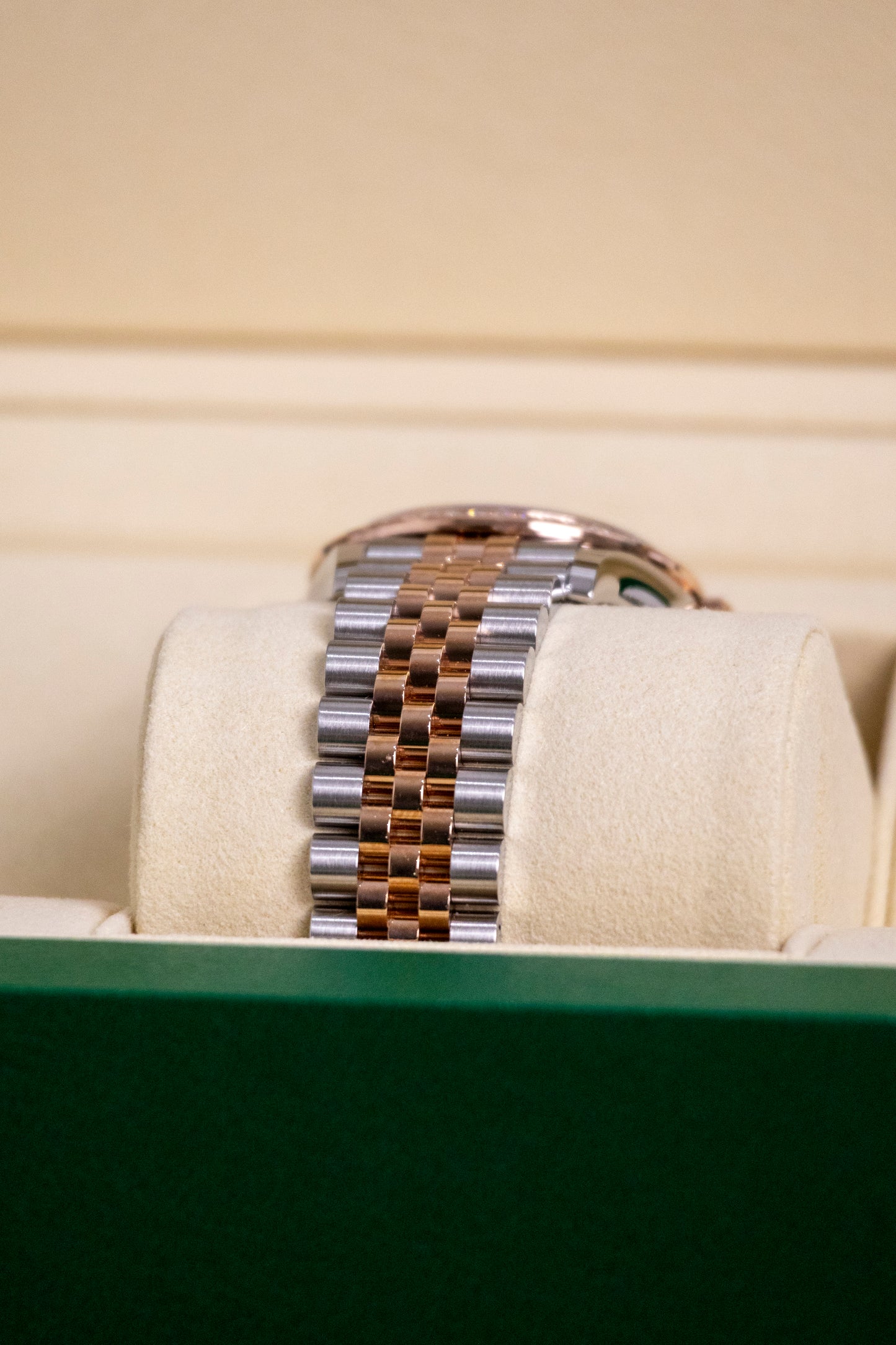 2024 Rolex Datejust 31mm Two tones RG Factory Diamond bezel MOP dial Reference 278381RBR