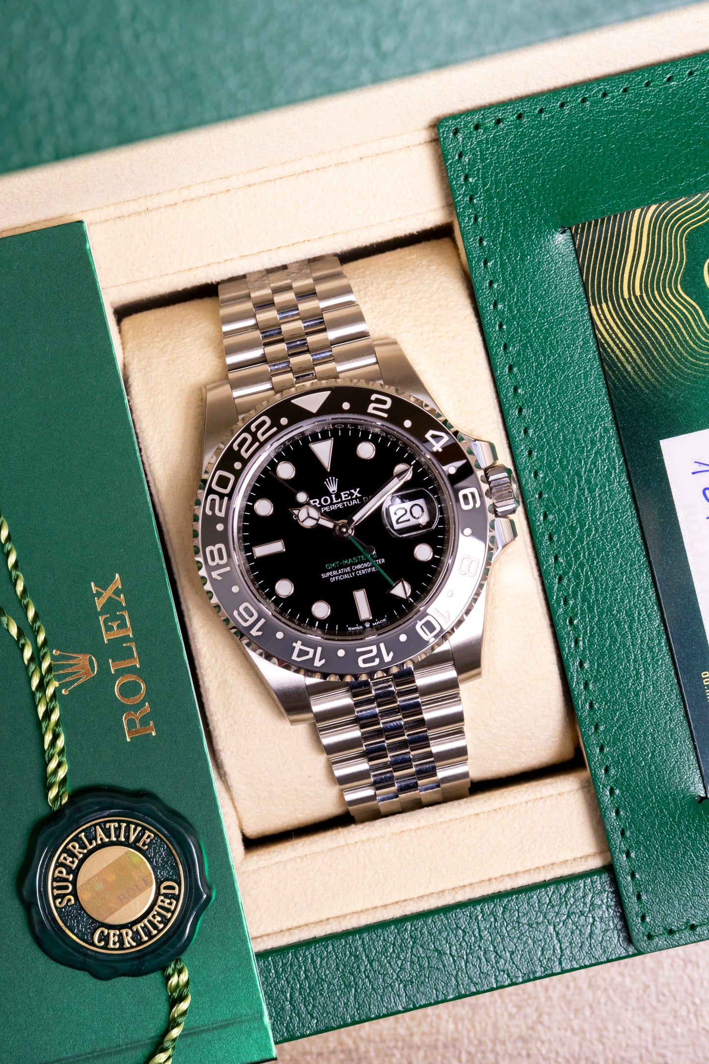2024 Rolex GMT Master II "Bruce Wayne" Reference 126710GRNR