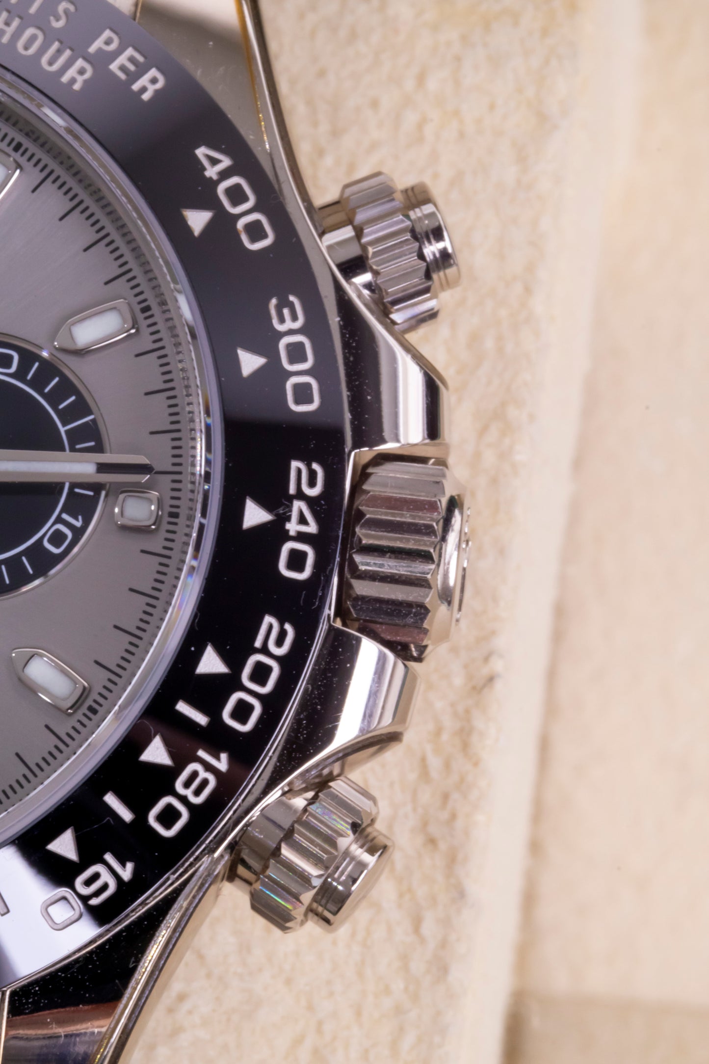 2019 Rolex Daytona White gold "Ghost" dial Oysterflex Reference 116519LN