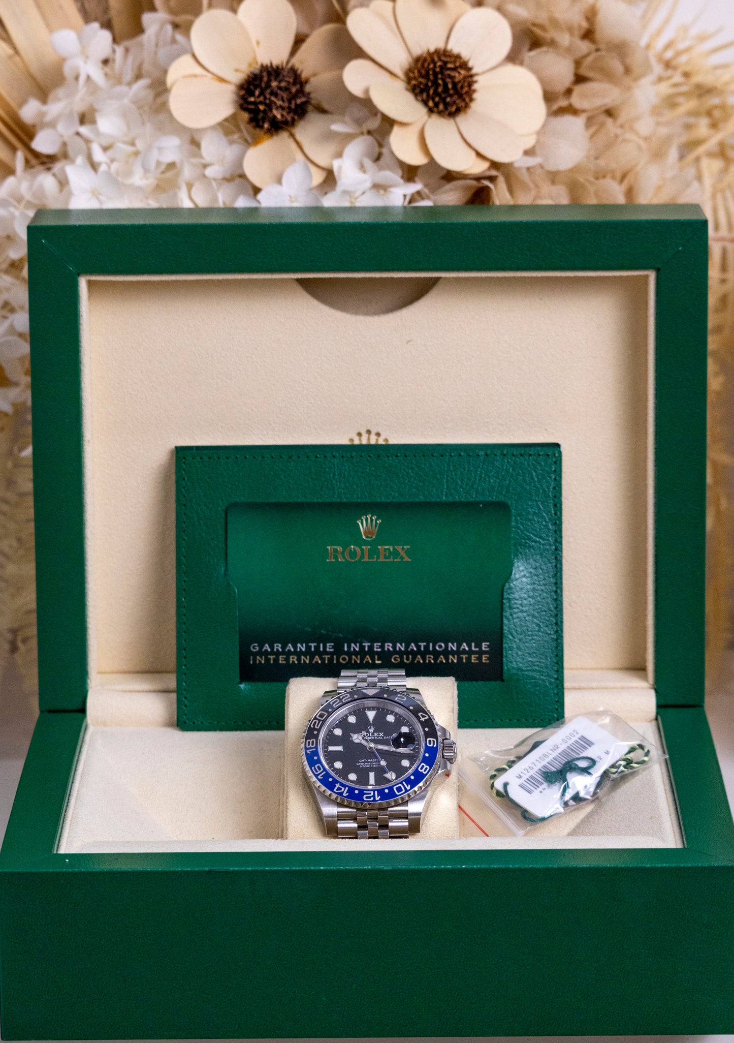 2021 Rolex GMT Master II Batgirl Reference 126710BLNR