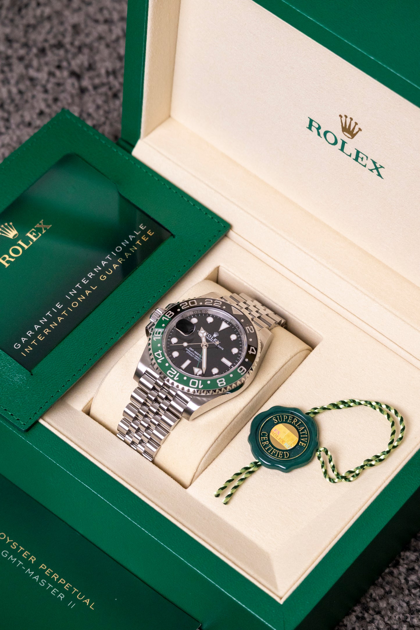 Rolex GMT Master II Sprite Jubilee Reference 126720VTNR