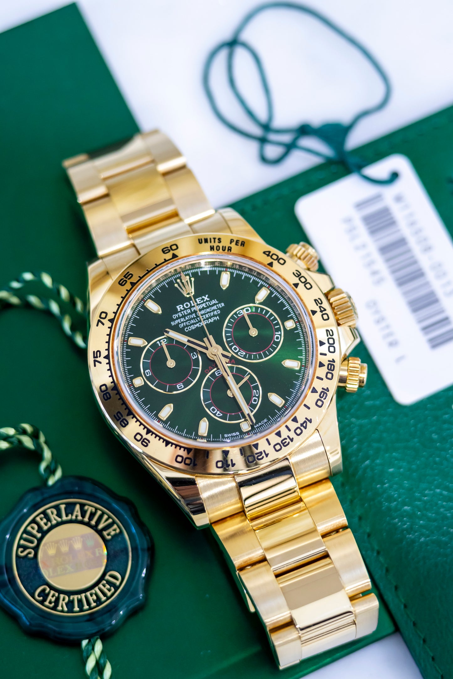2019 Rolex Daytona “John Mayer” Yellow Gold Reference 116508