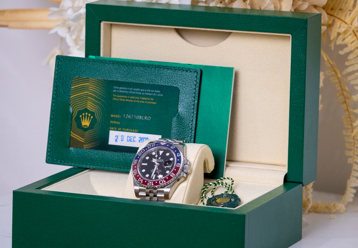 2023 Rolex GMT Master II Pepsi Jubilee Reference 126710BLRO