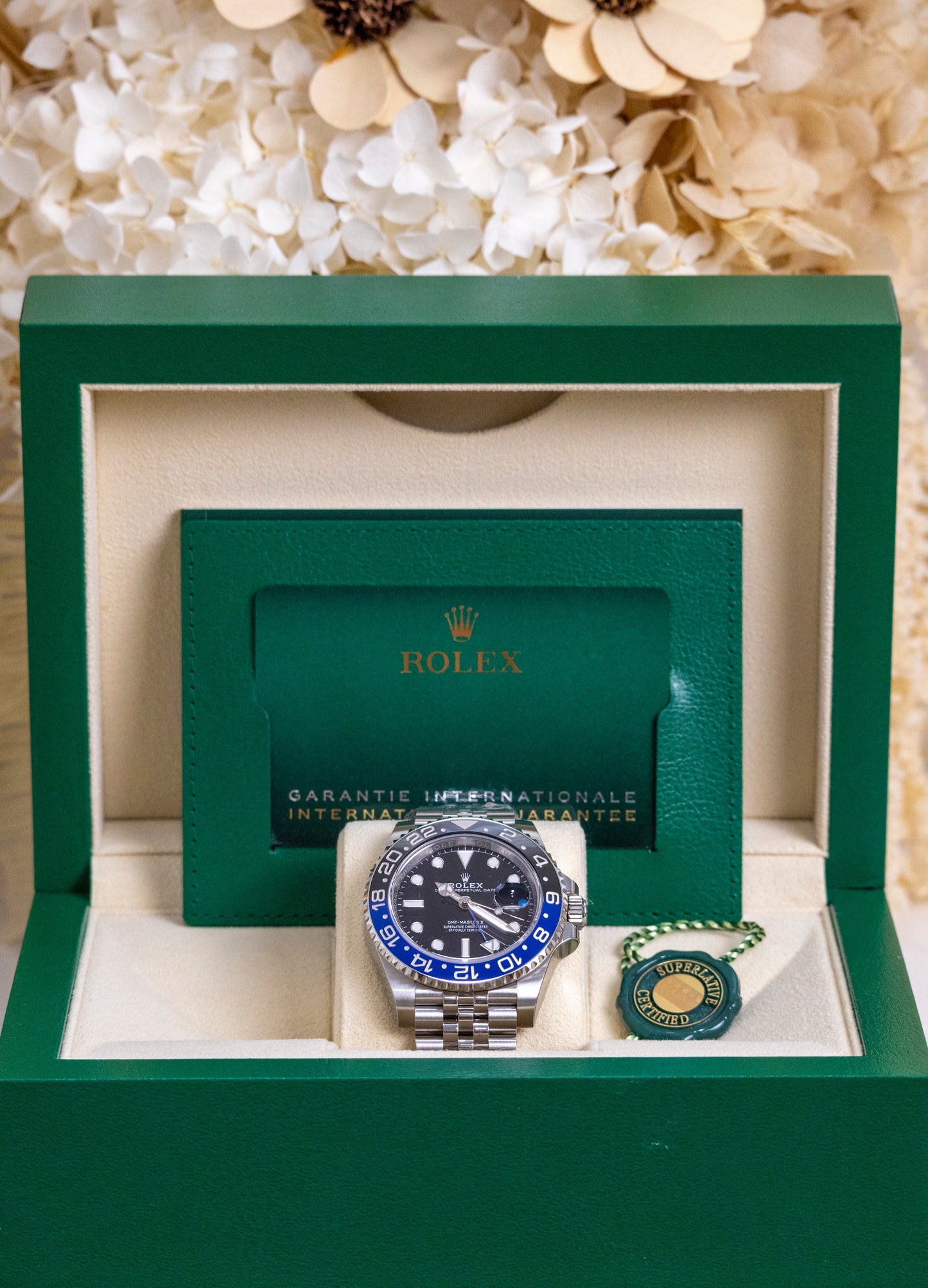 2025 Rolex GMT Master II Batgirl Reference 126710BLNR