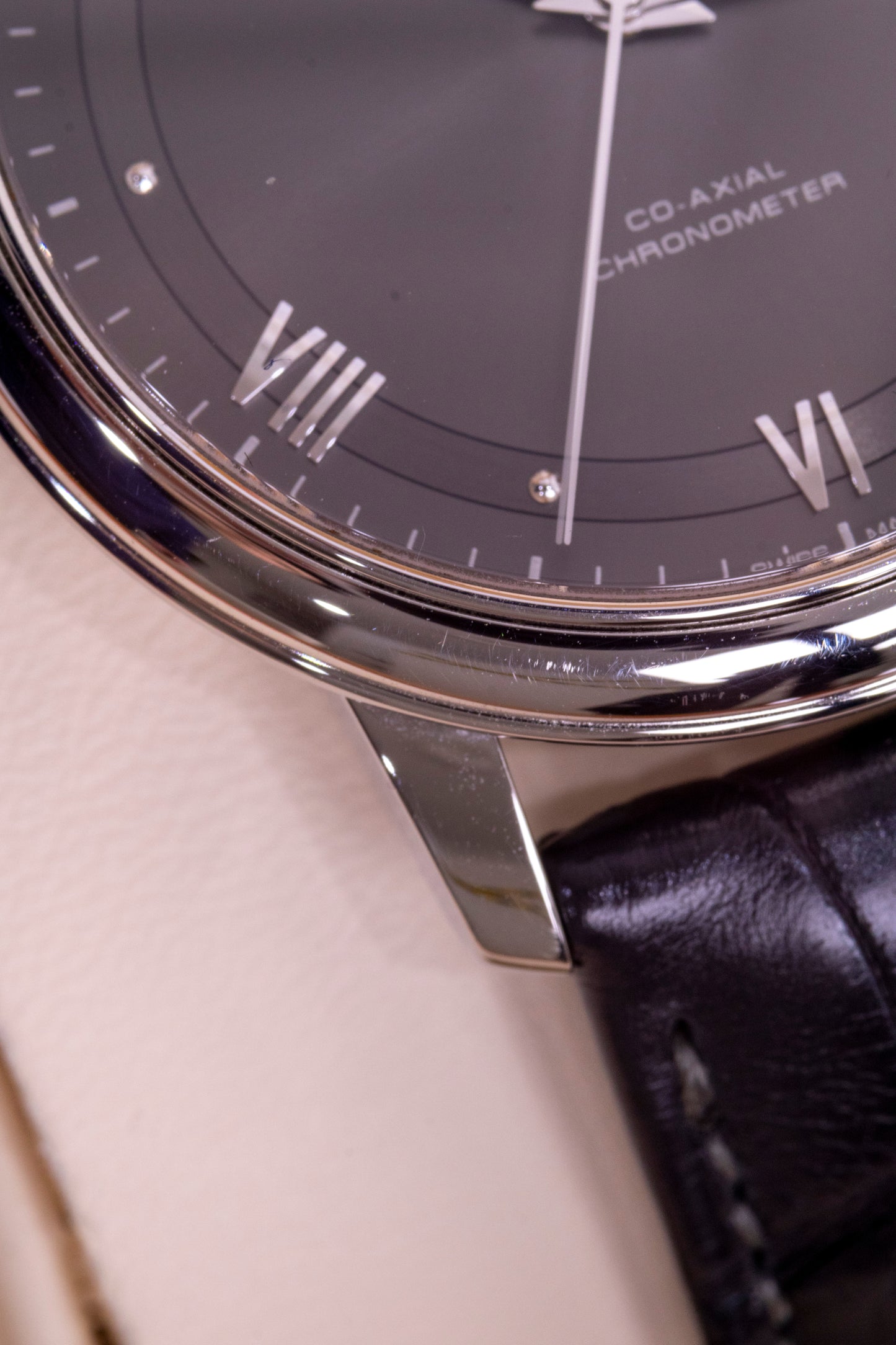 2022 Omega De Ville Prestige 39.5mm Steel on Leather strap