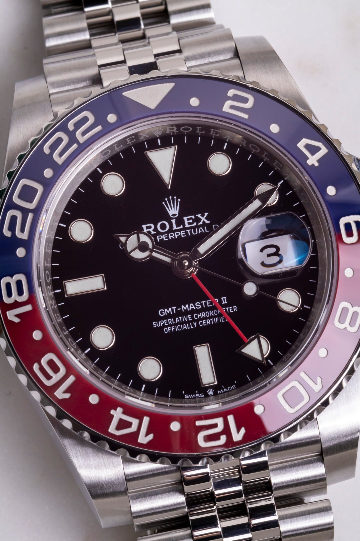 2023 Rolex GMT Master II "Pepsi" Reference 126710BLRO