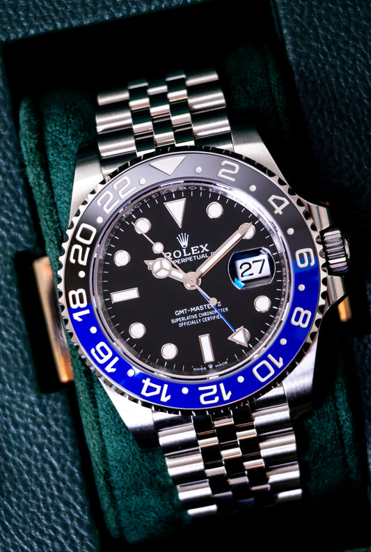 Rolex GMT Master II Batgirl Reference 126710BLNR