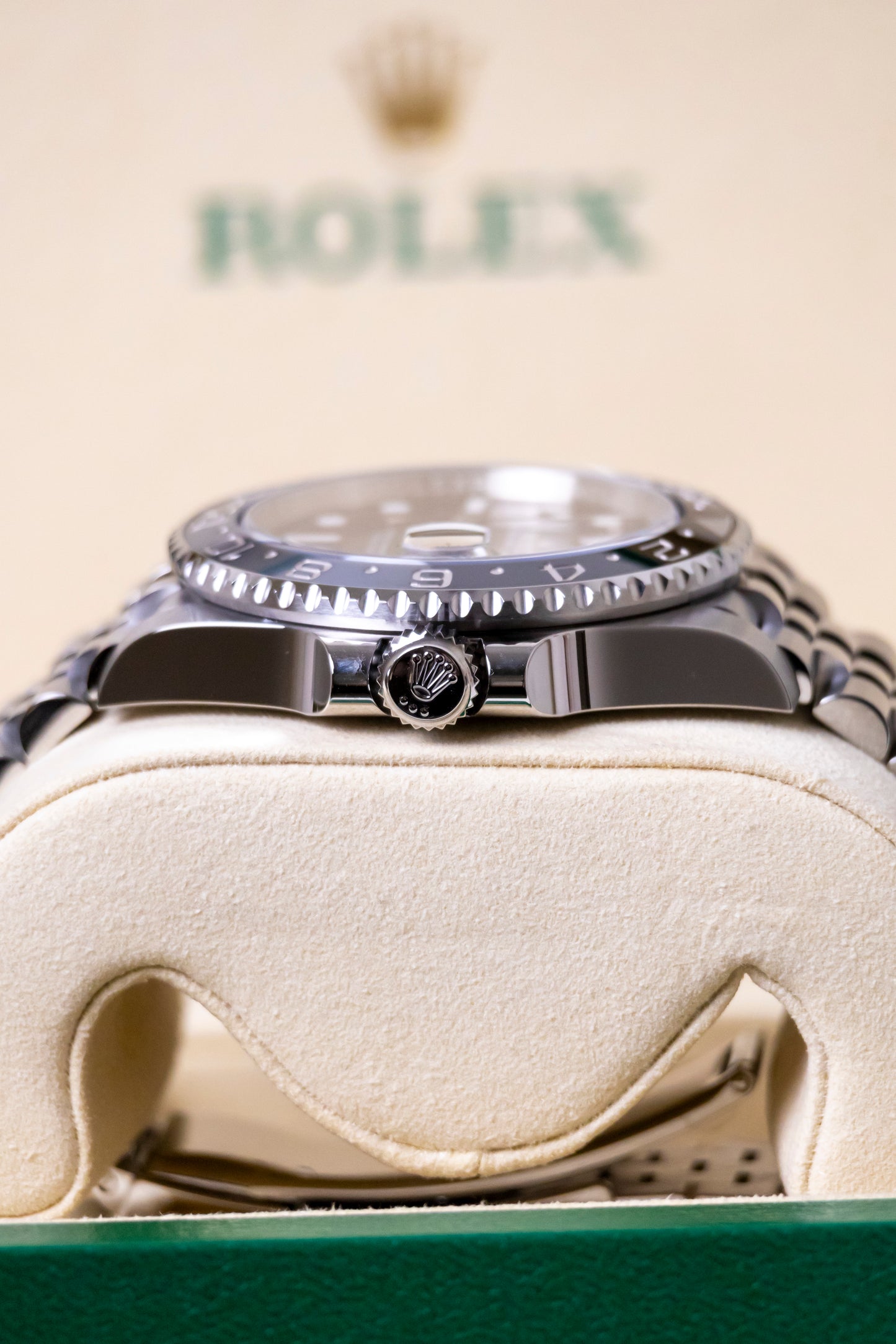 Rolex GMT Master II Bruce Wayne Jubilee Reference 126710GRNR