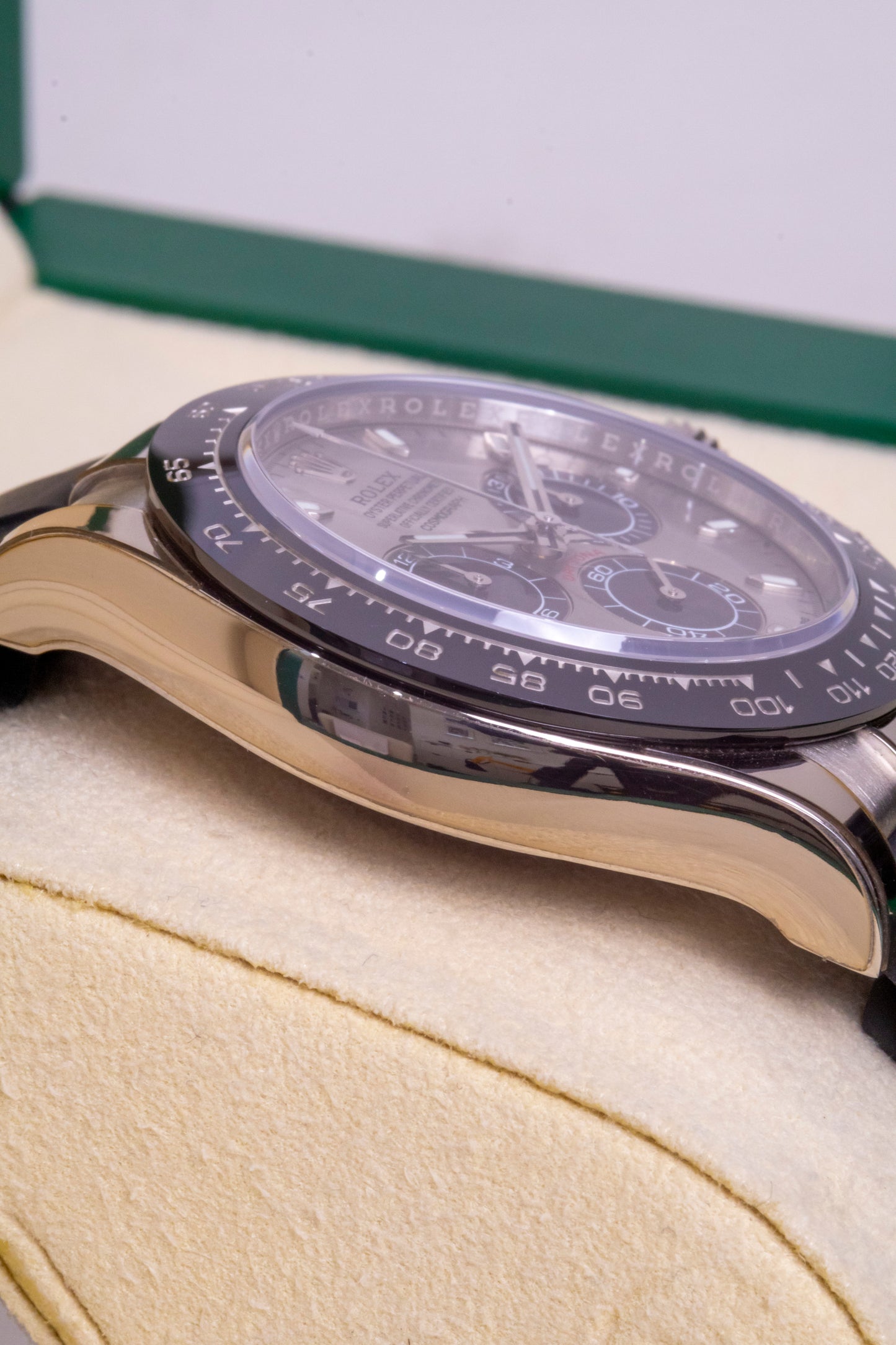 2019 Rolex Daytona White gold "Ghost" dial Oysterflex Reference 116519LN