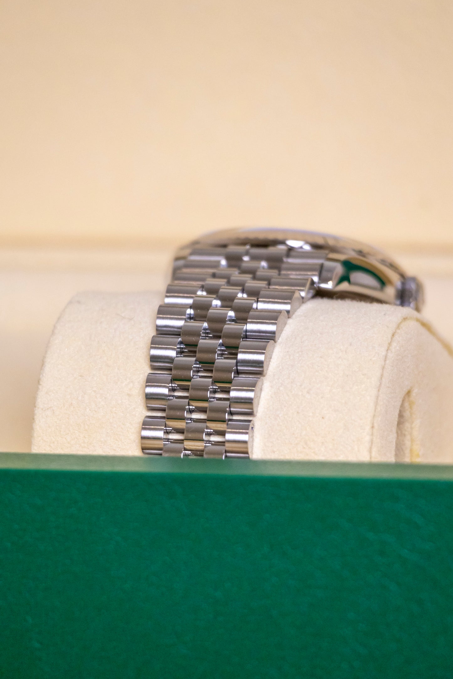 Rolex Datejust 36mm Discontinued Green Palm Motif dial Reference 126234
