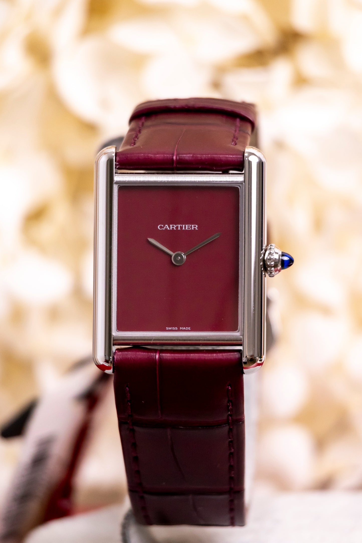 Cartier BNIB Tank Must Large Model Reference WSTA0054