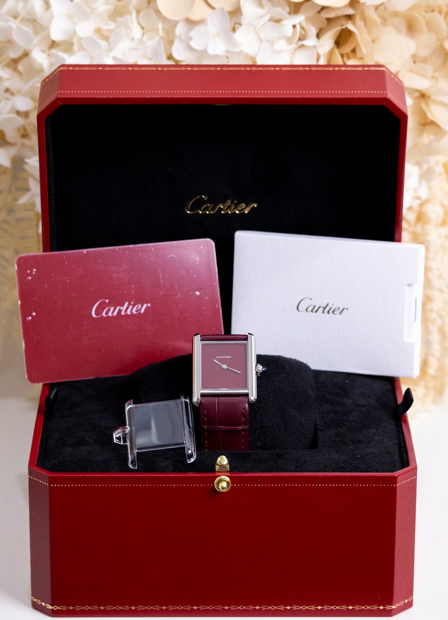 Cartier BNIB Tank Must Large Model Reference WSTA0054