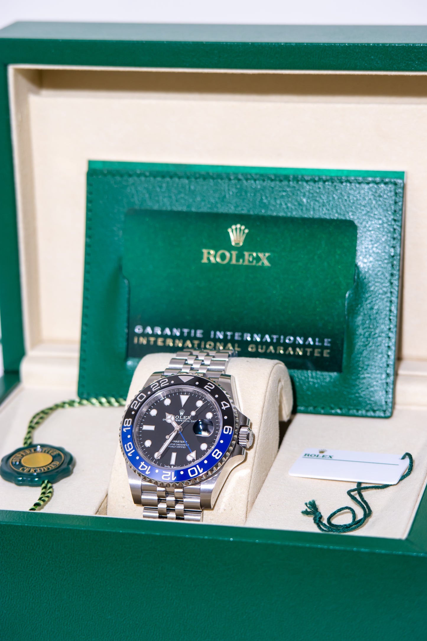 Rolex GMT Master II Batgirl Reference 126710BLNR