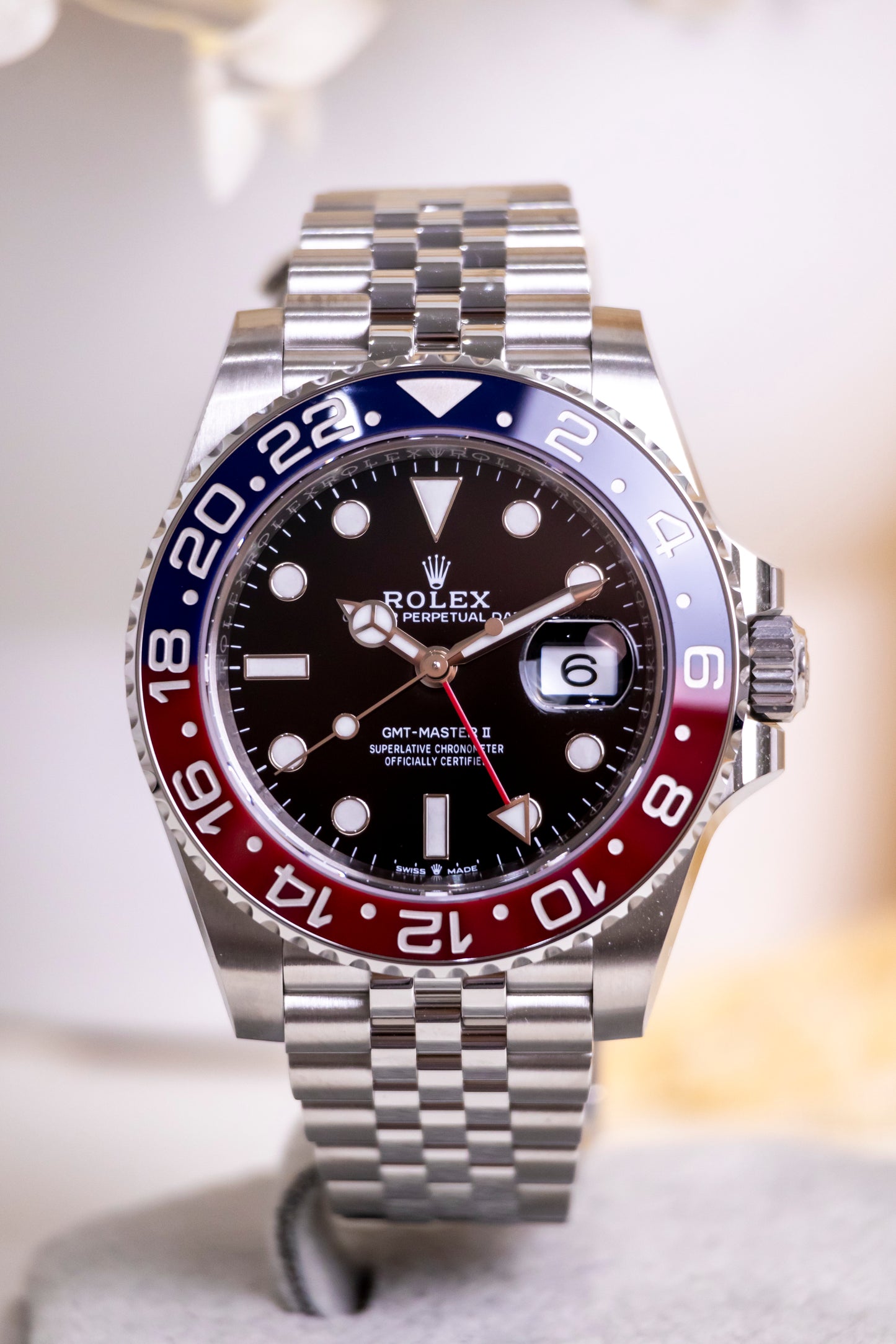 2024 Rolex GMT Master II Pepsi Reference 126710BLRO
