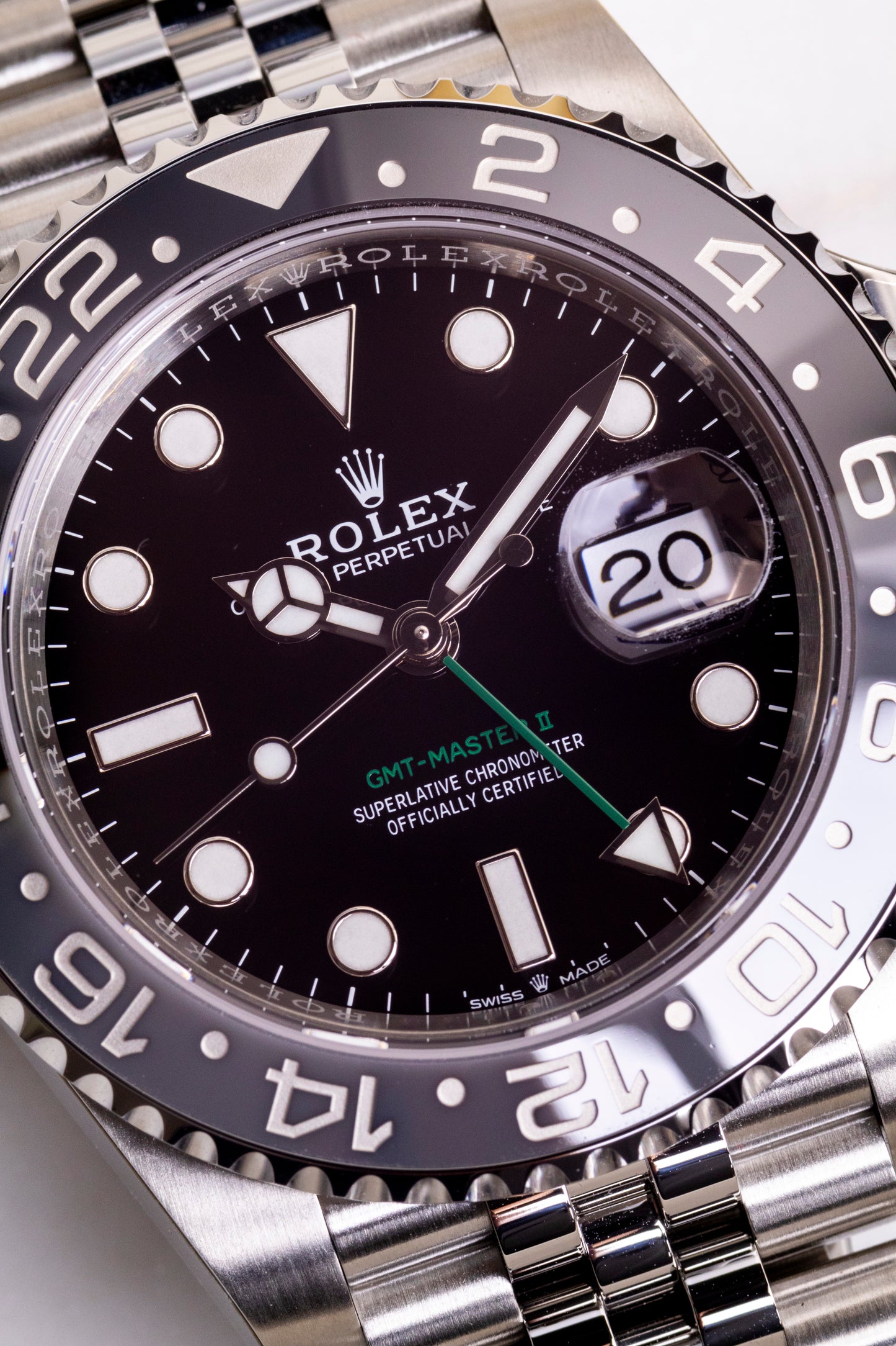 2024 Rolex GMT Master II "Bruce Wayne" Reference 126710GRNR