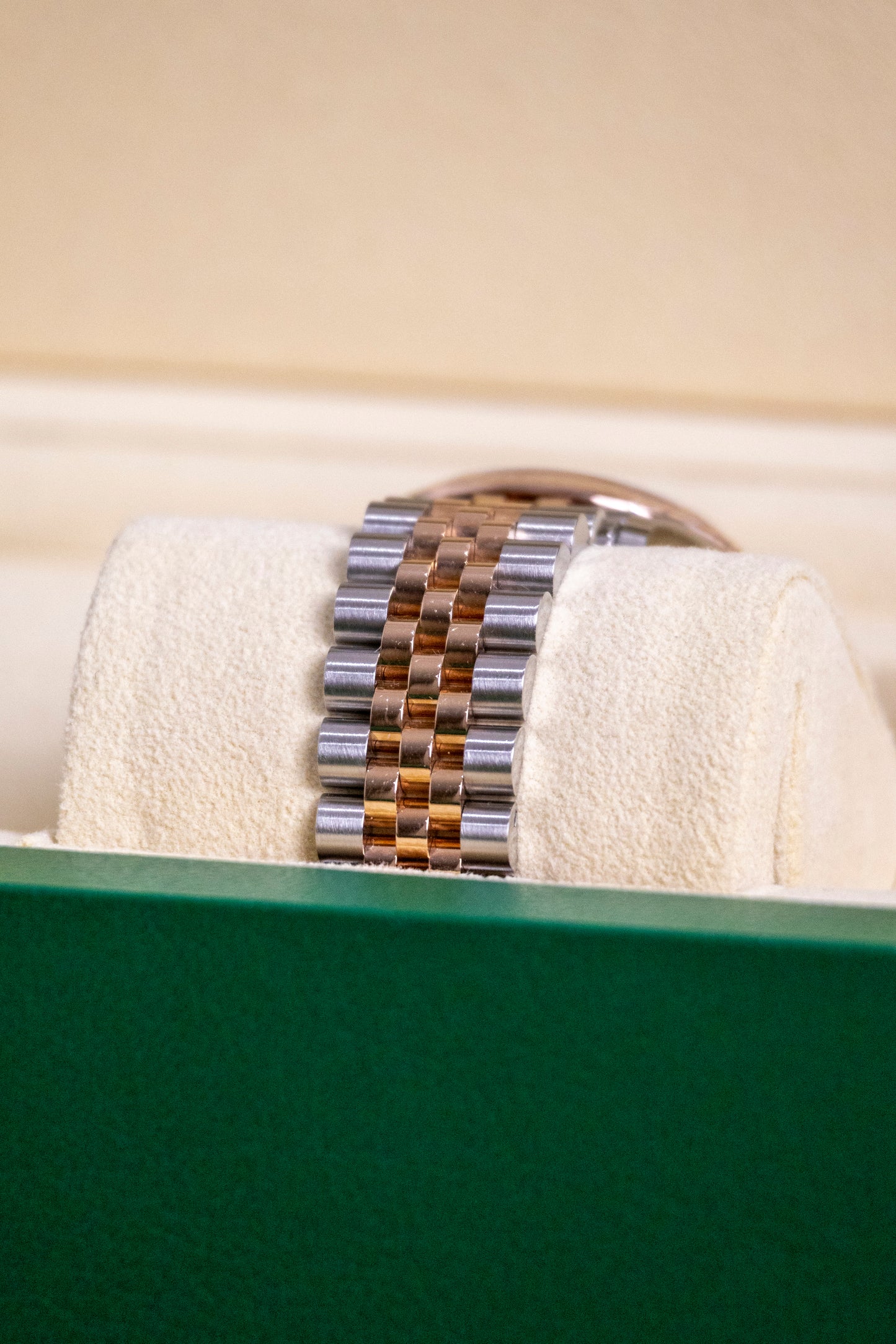 2022 Rolex Datejust 31mm Two tones RG Chocolate dial Reference 278271