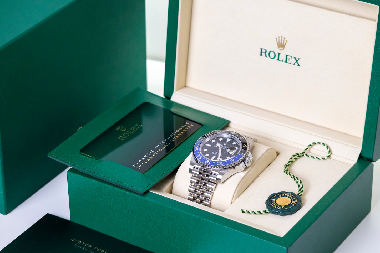 Rolex GMT Master II Batgirl Reference 126710BLNR