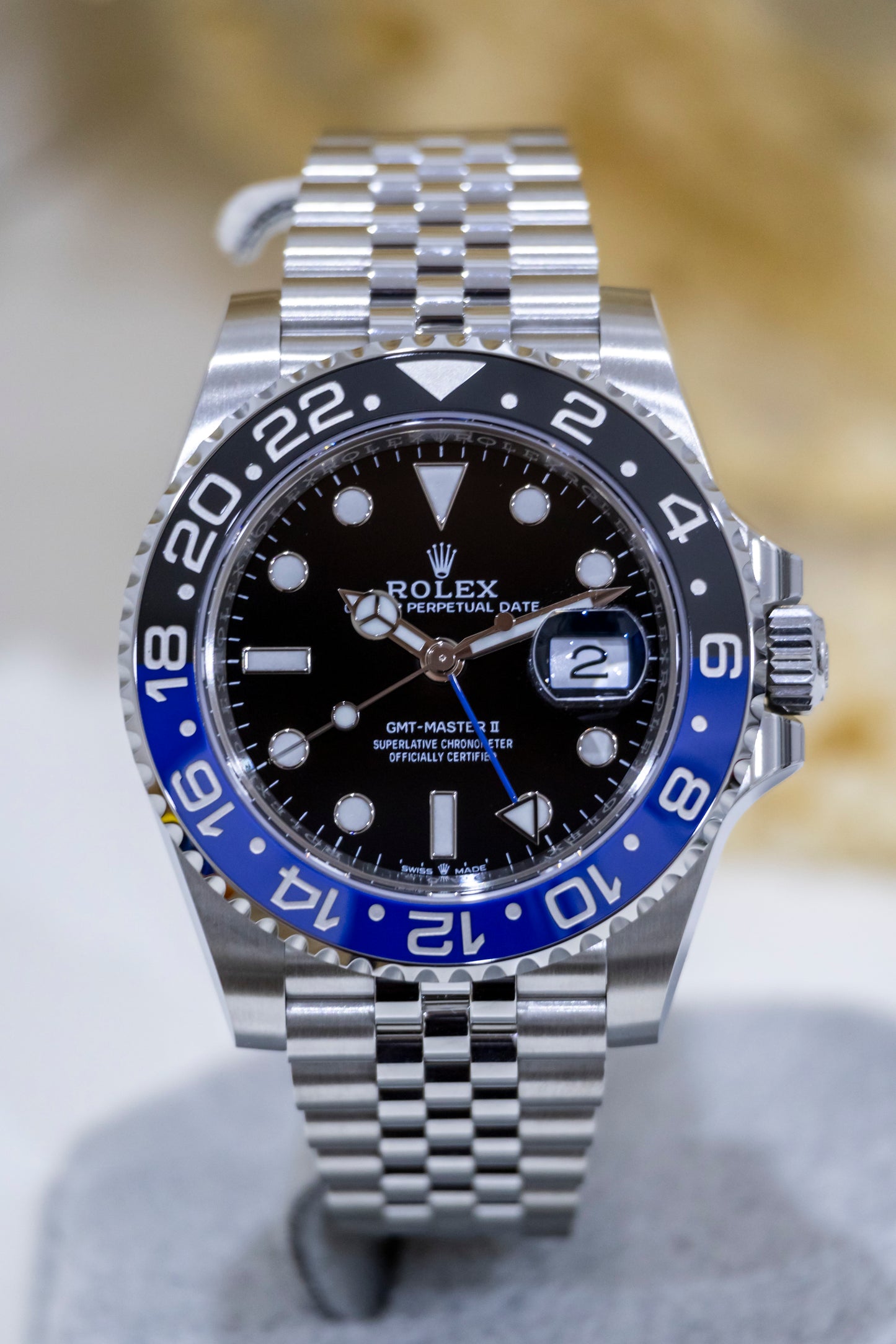 2024 Rolex GMT Master II Batgirl Reference 126710BLNR