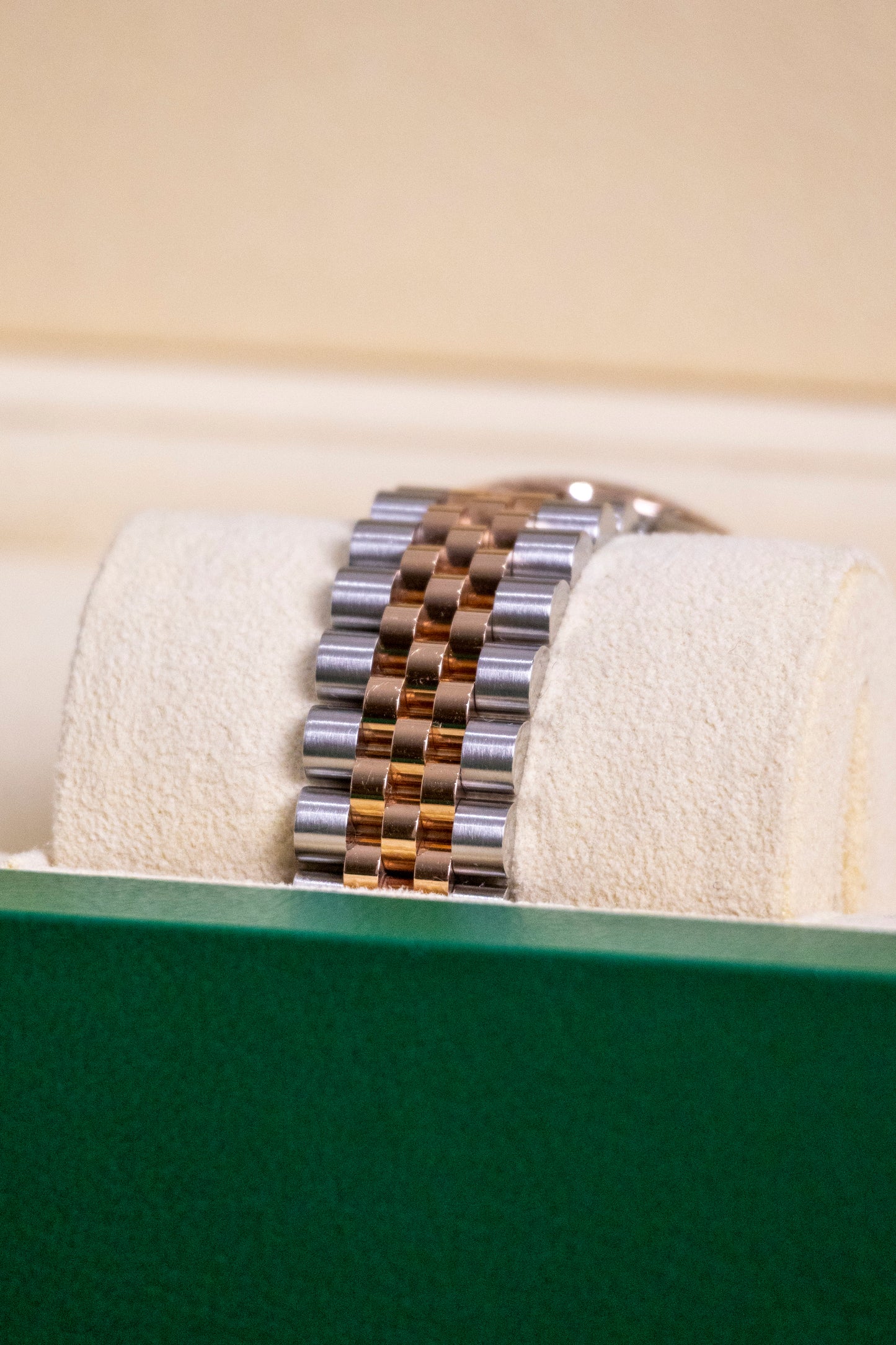 2022 Rolex Datejust 31mm Two tones RG Chocolate dial Reference 278271