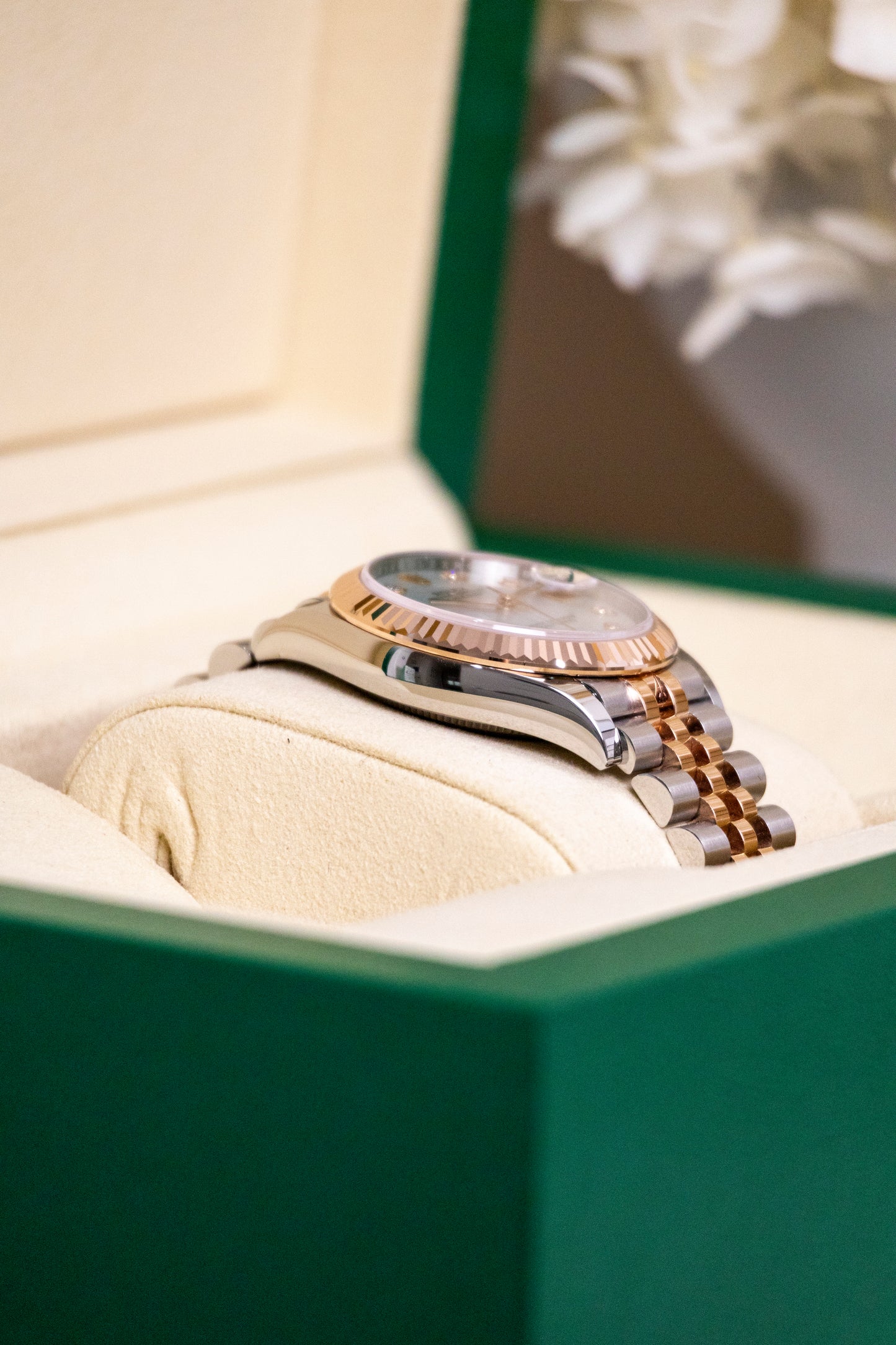 2024 Rolex Datejust 31mm Two tones RG MOP dial Reference 278271