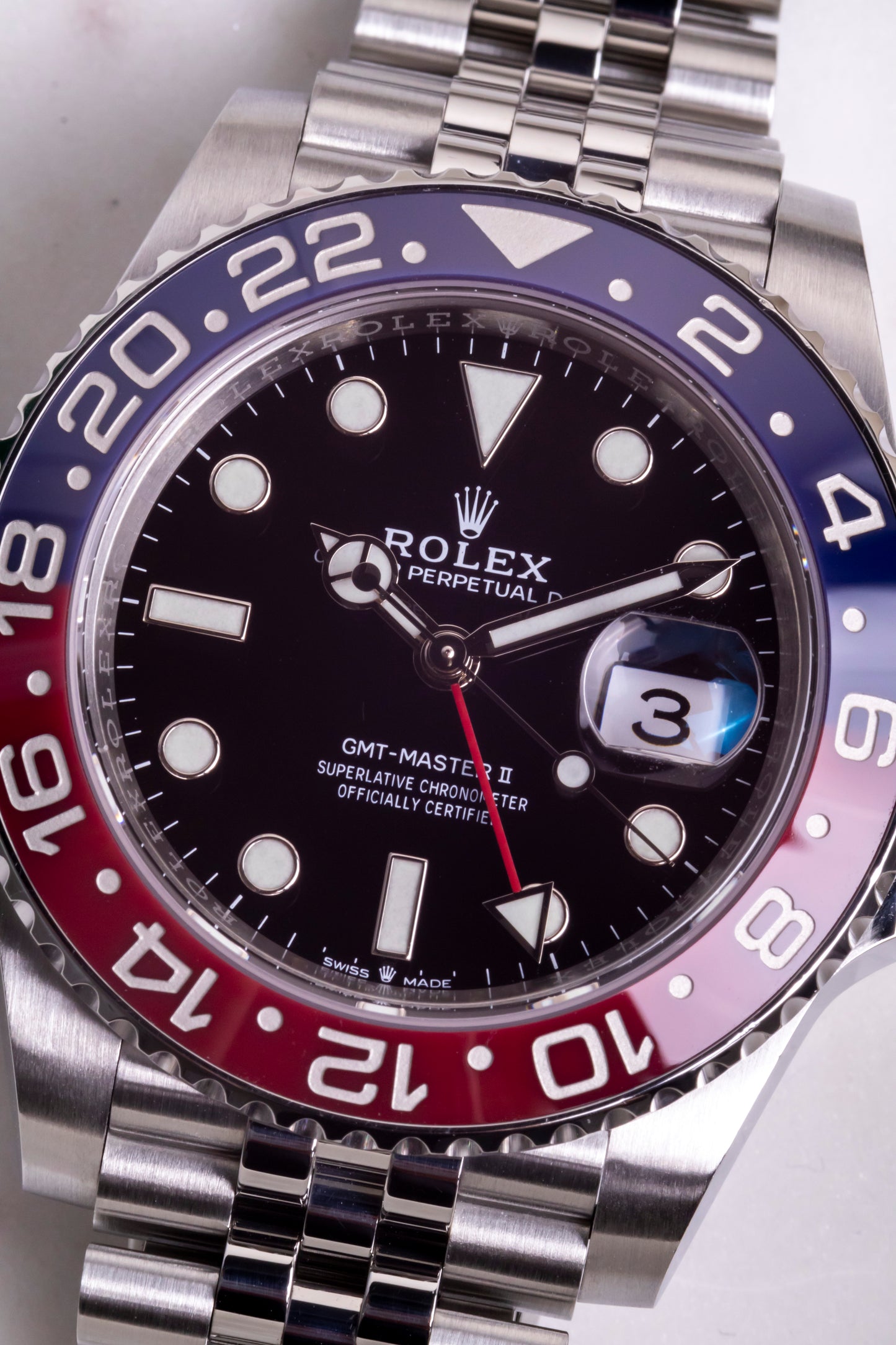 2023 Rolex GMT Master II "Pepsi" Reference 126710BLRO