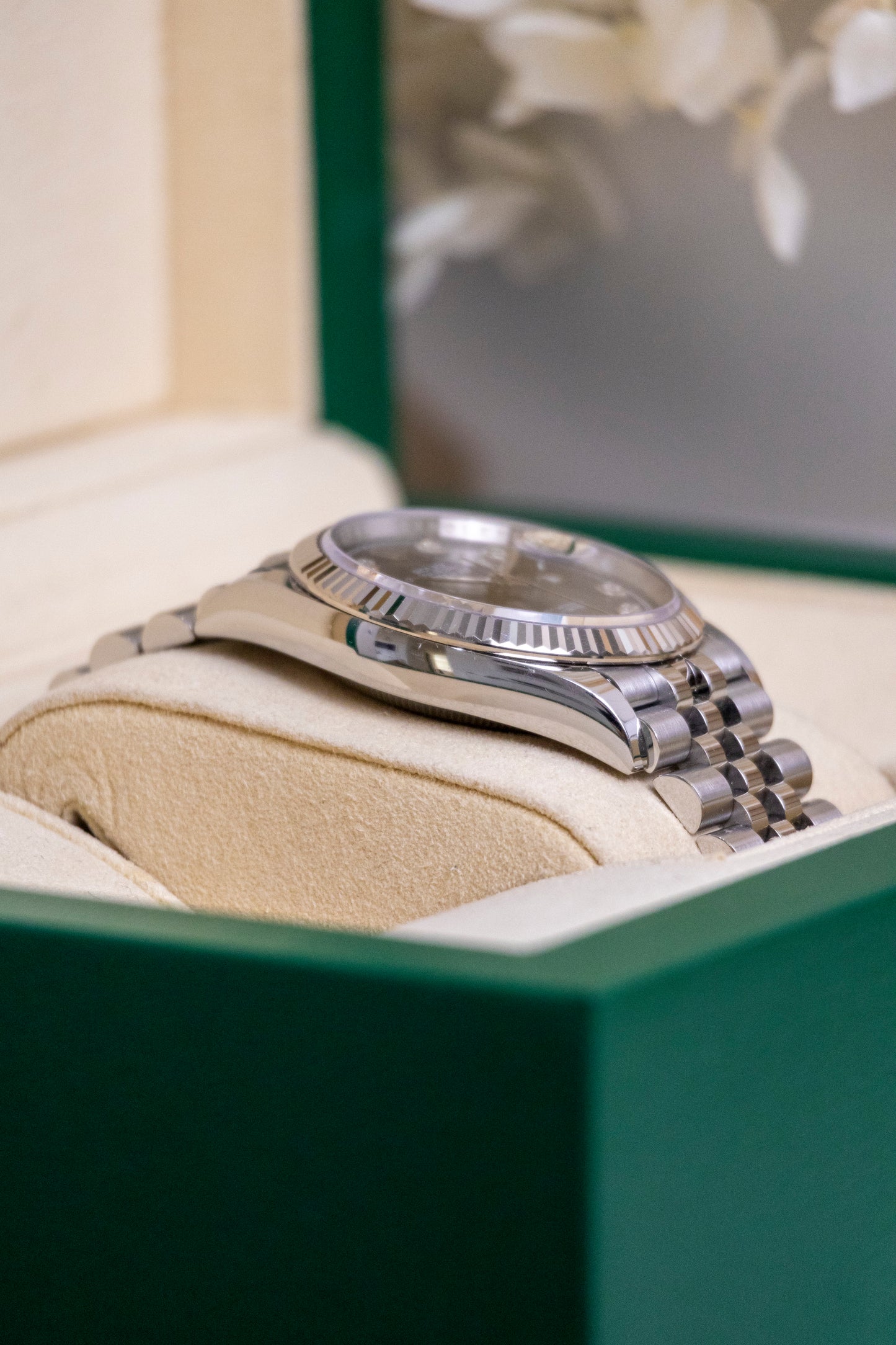 2022 Rolex Datejust 36mm Blue Diamond Reference 126234