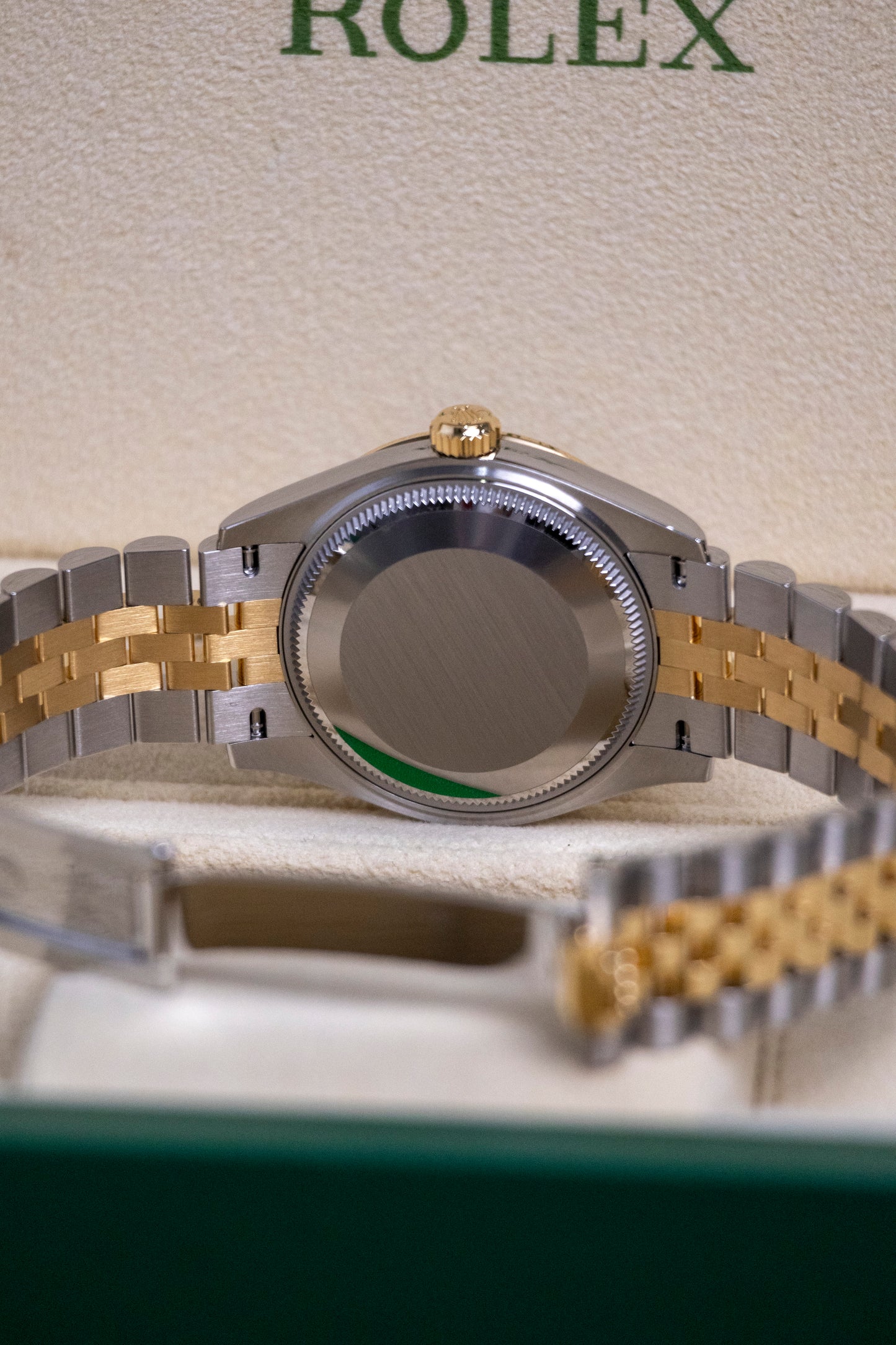 2024 Rolex Datejust 31mm Two tone YG Dark Grey dial Reference 278273