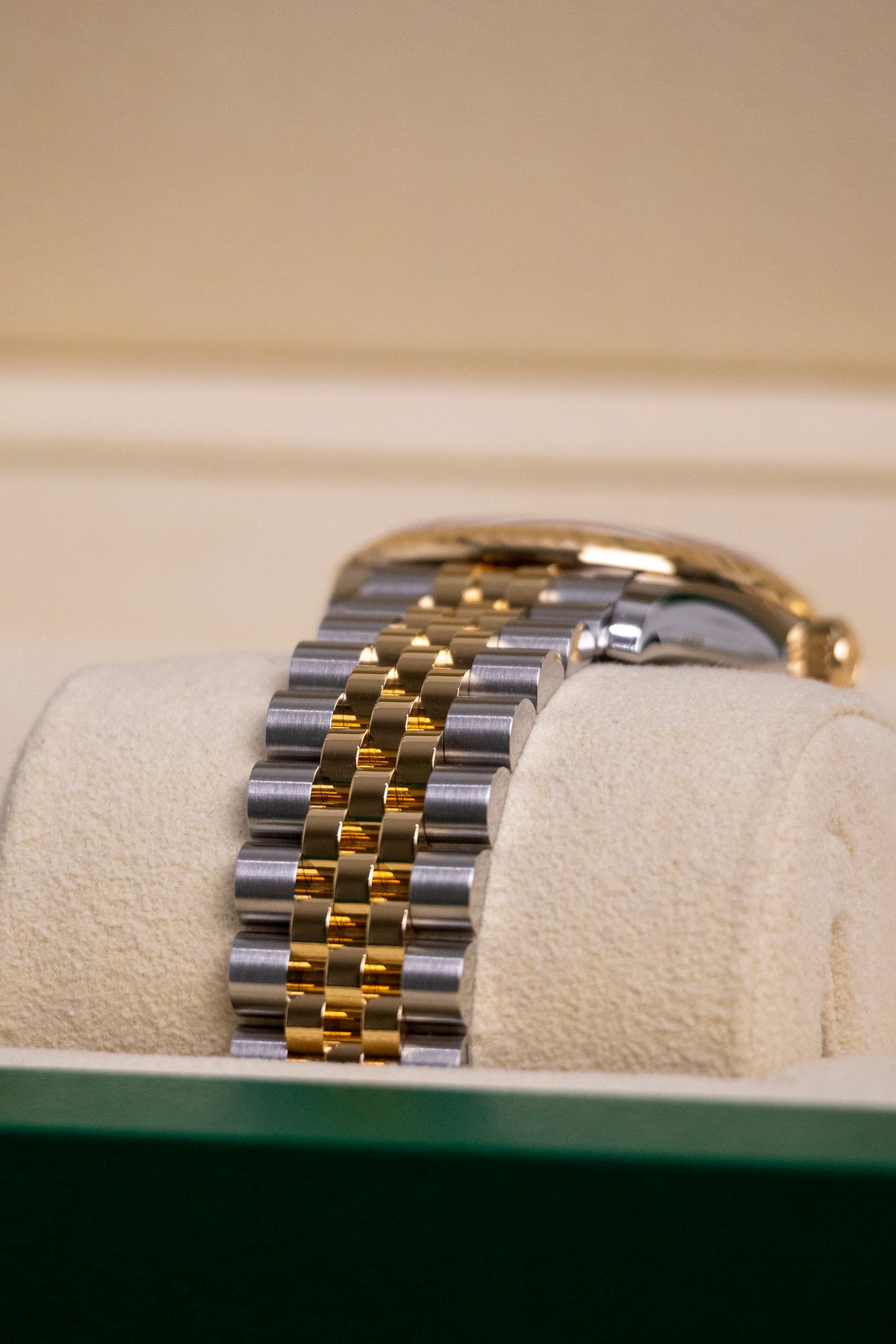 2025 Rolex Datejust 31mm Two tones YG Champagne Diamond dial Reference 278273
