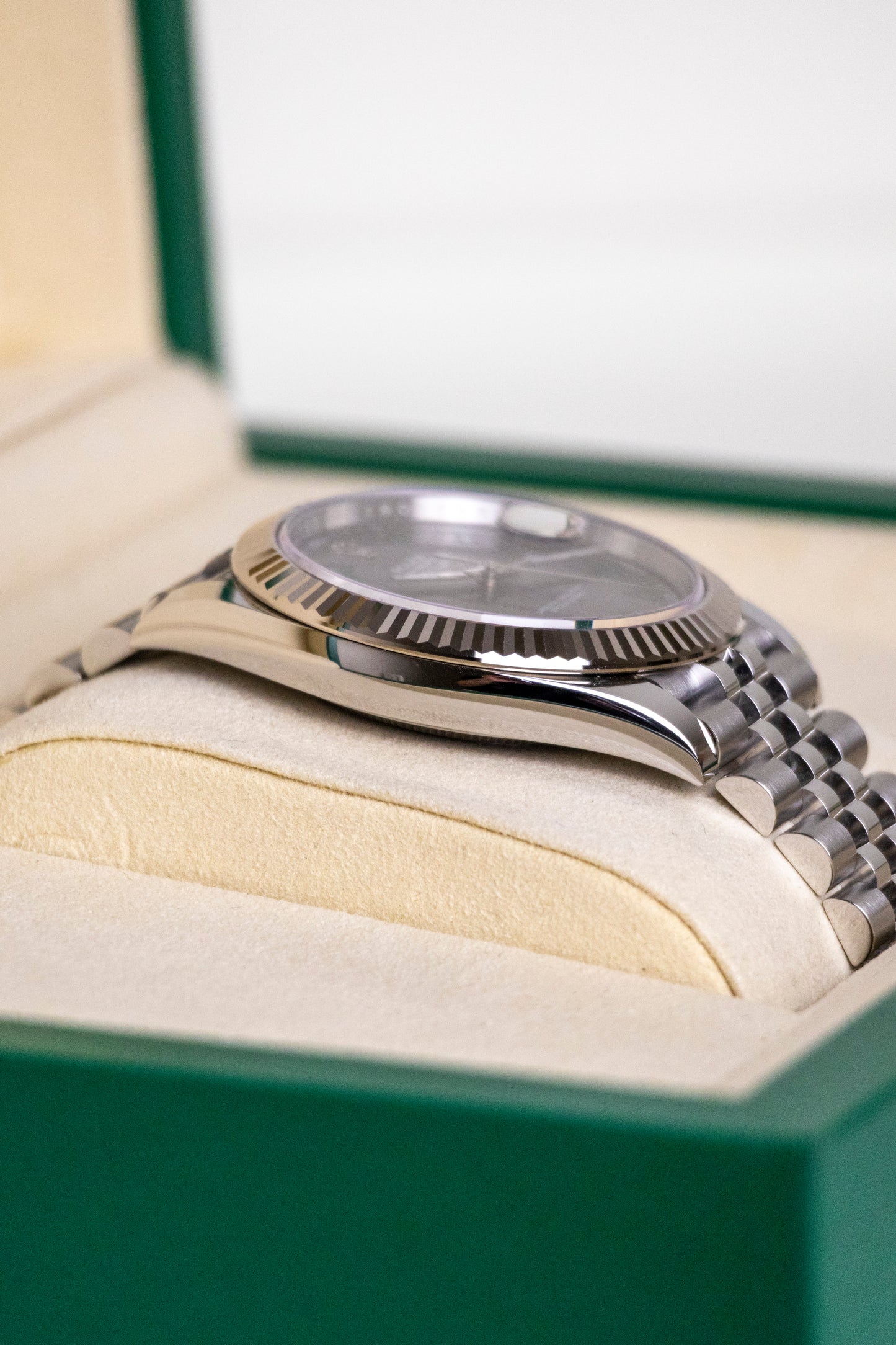 2025 Rolex Datejust 41mm Wimbledon Fluted Jubilee Reference 126334