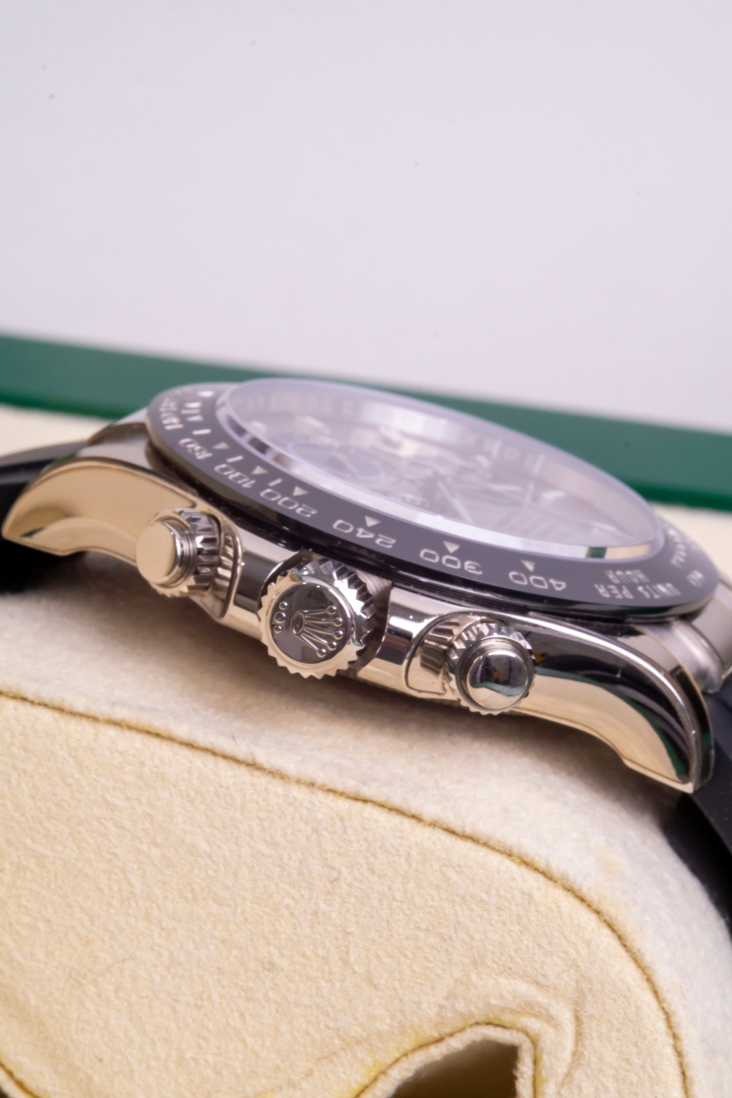 2019 Rolex Daytona White gold "Ghost" dial Oysterflex Reference 116519LN