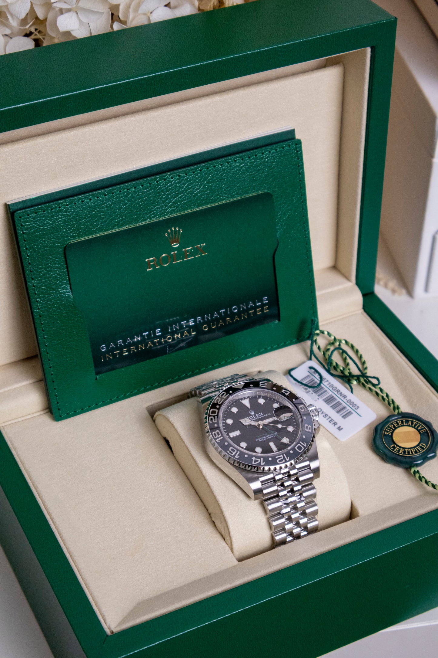 2025 Rolex GMT Master II Bruce Wayne Reference 126710GRNR