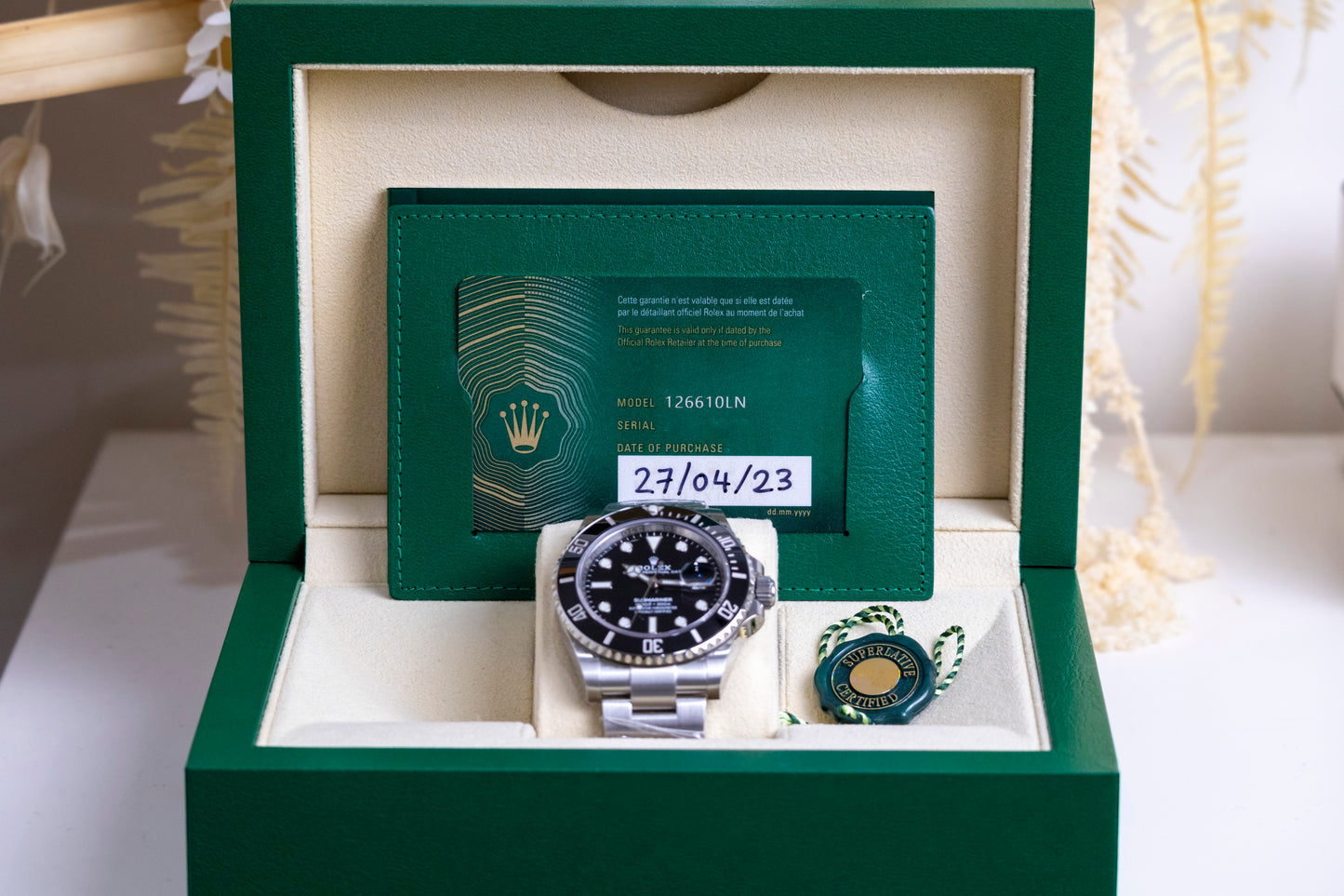 2023 Rolex Submariner Date 41mm Reference 126610LN