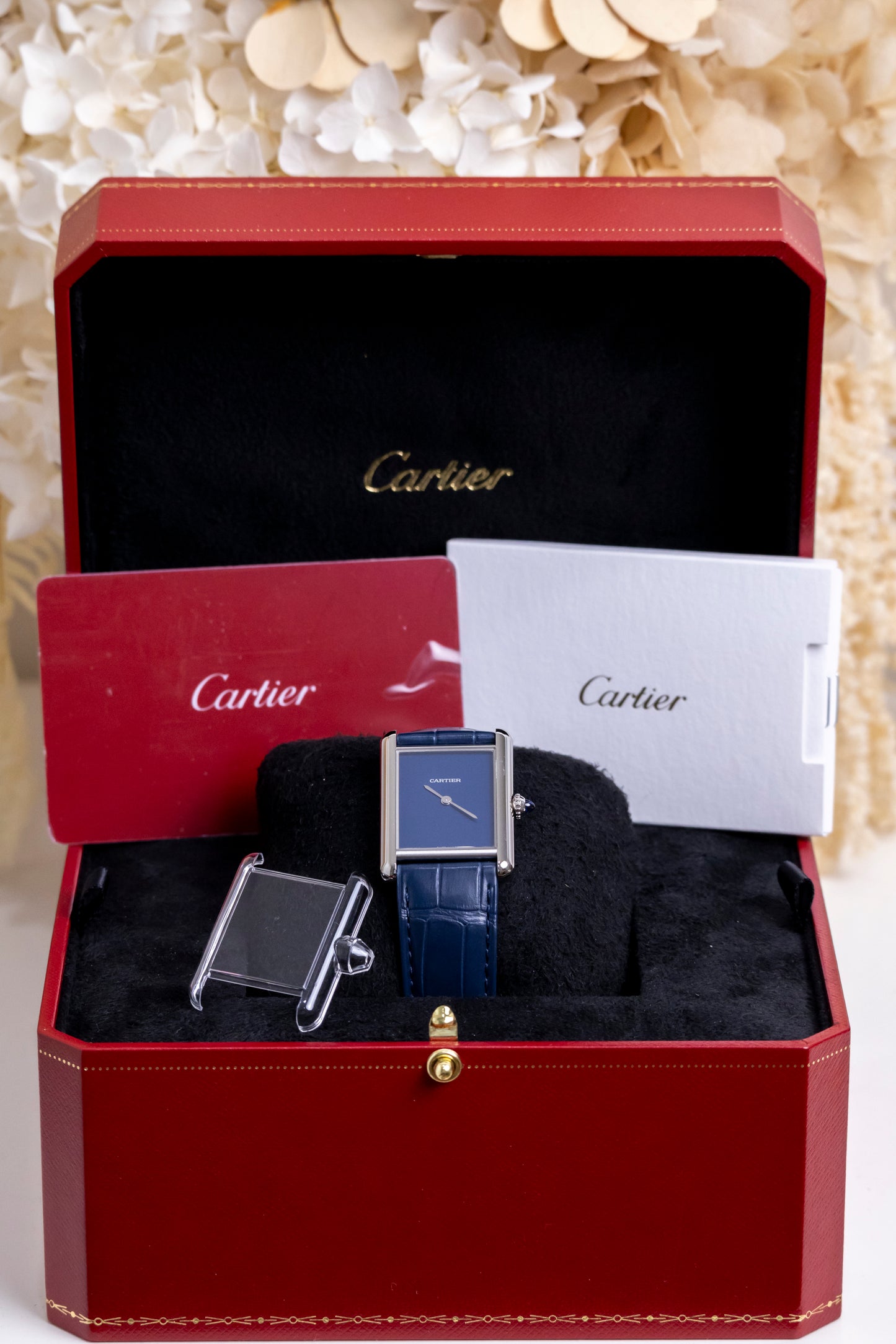Cartier BNIB Tank Must Large Model Reference WSTA0055