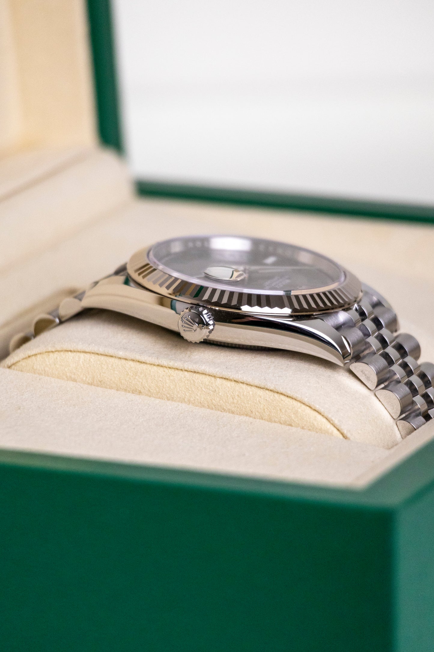 2025 Rolex Datejust 41mm Wimbledon Fluted Jubilee Reference 126334