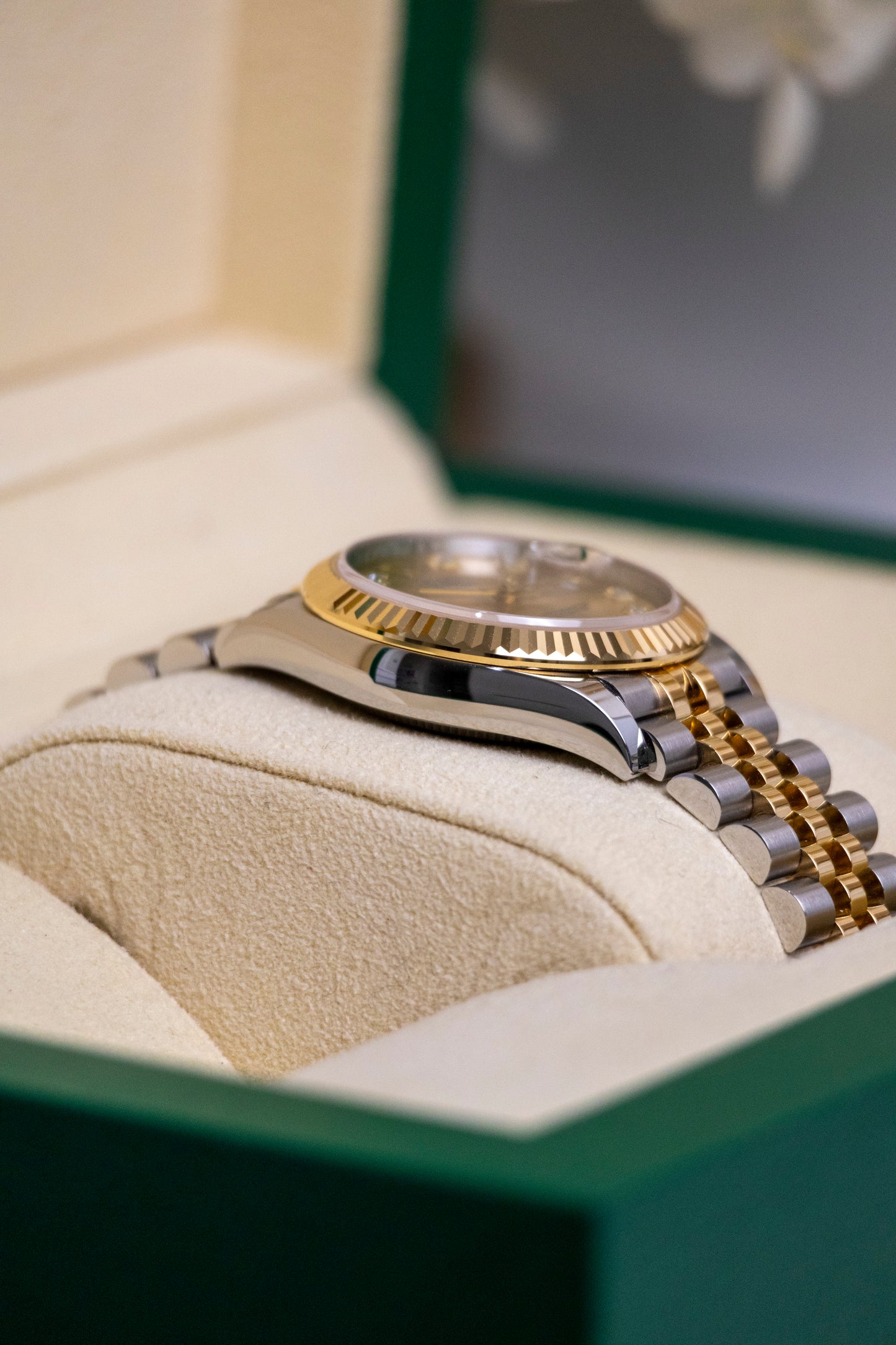 2025 Rolex Datejust 31mm Two tones YG Champagne Diamond dial Reference 278273