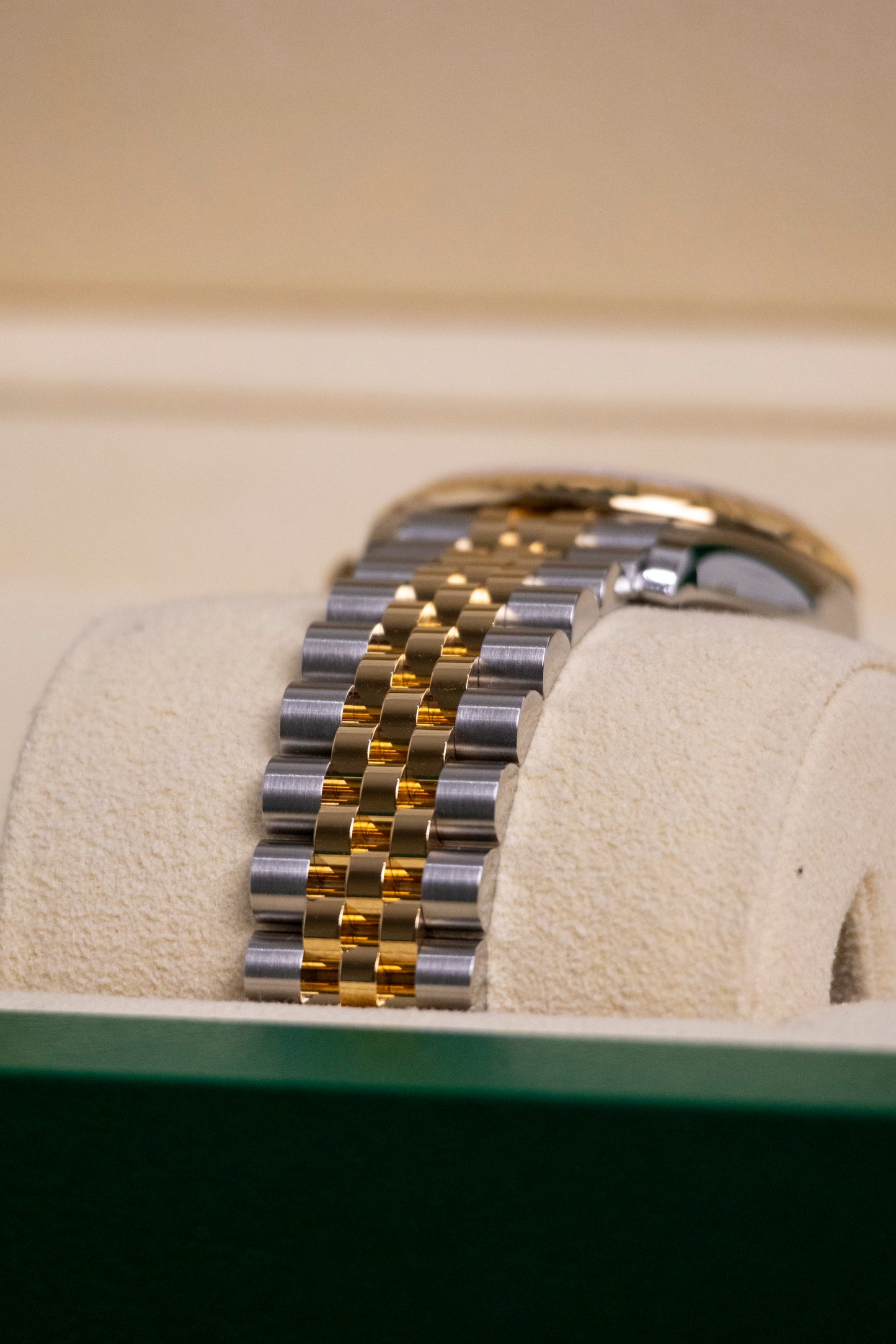 2025 Rolex Datejust 31mm Two tones YG Champagne Diamond dial Reference 278273