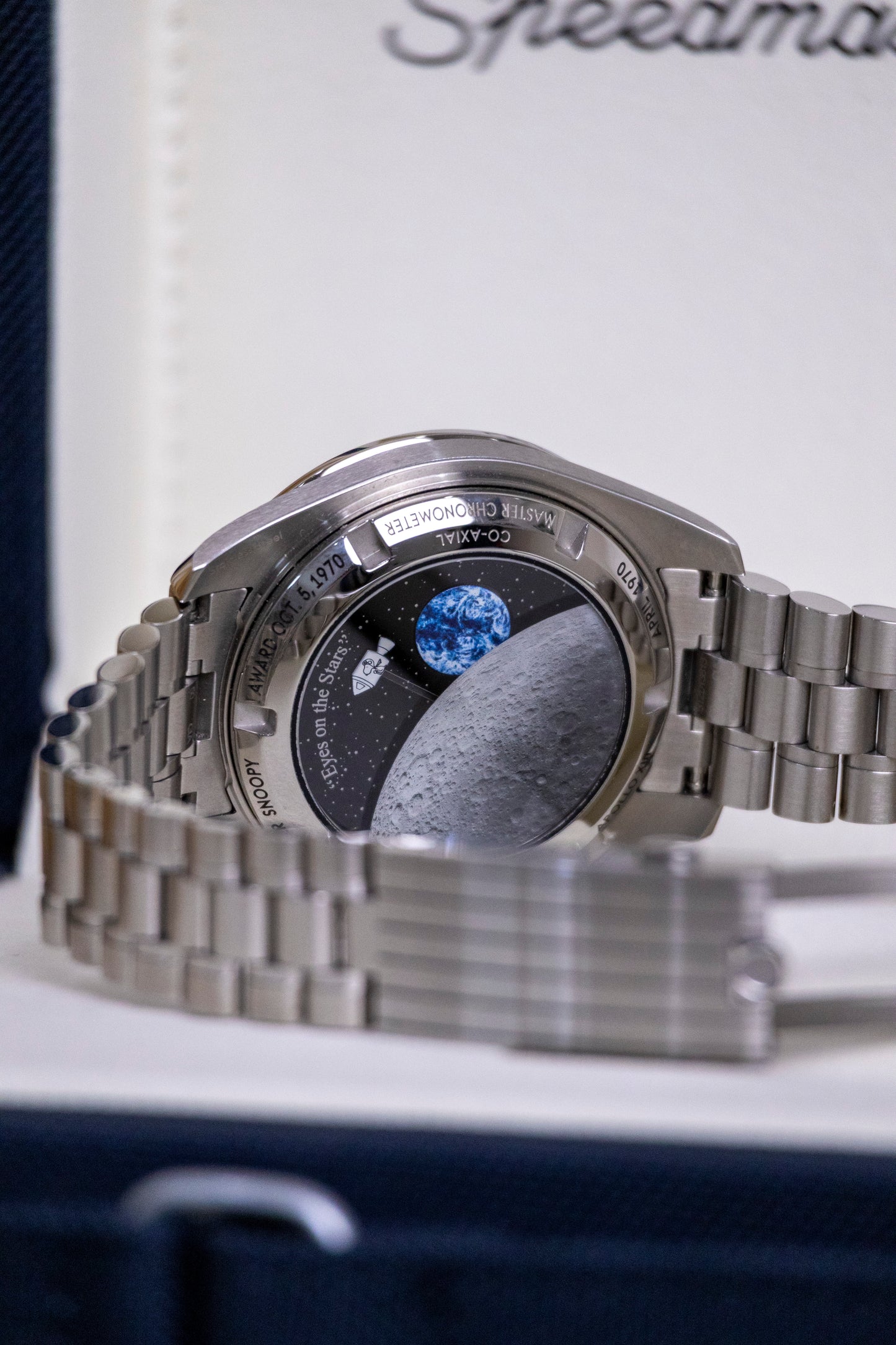 2022 Omega Speedmaster Moonwatch “Snoopy” 50th Anniversary Reference 310.32.42.50.02.001