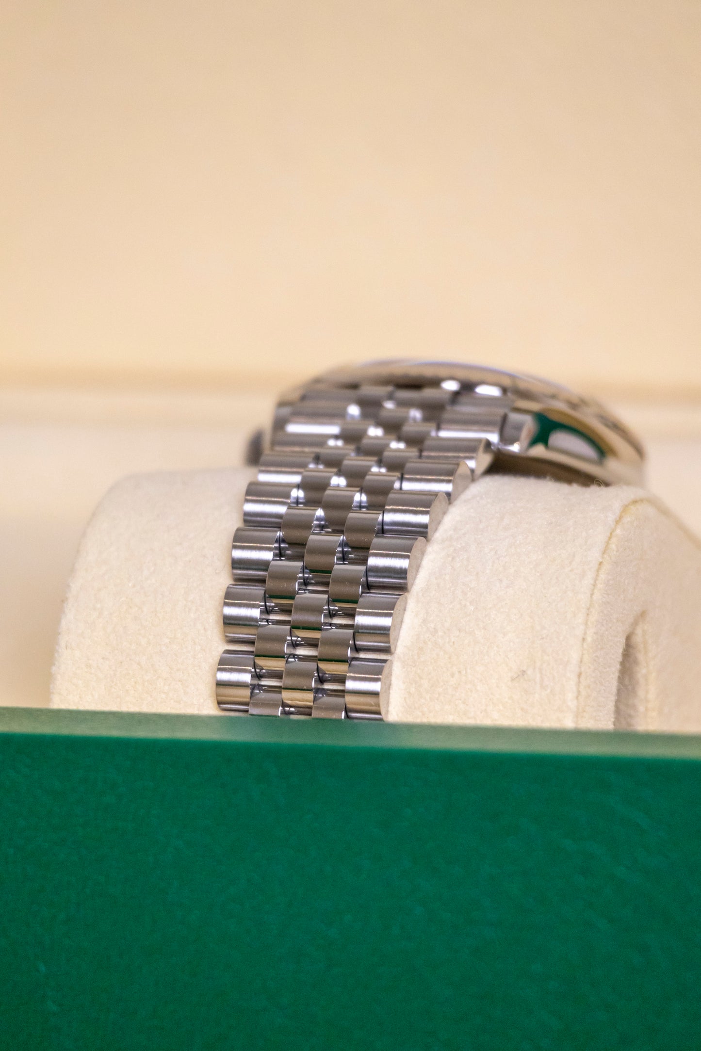 Rolex Datejust 36mm Discontinued Green Palm Motif dial Reference 126234