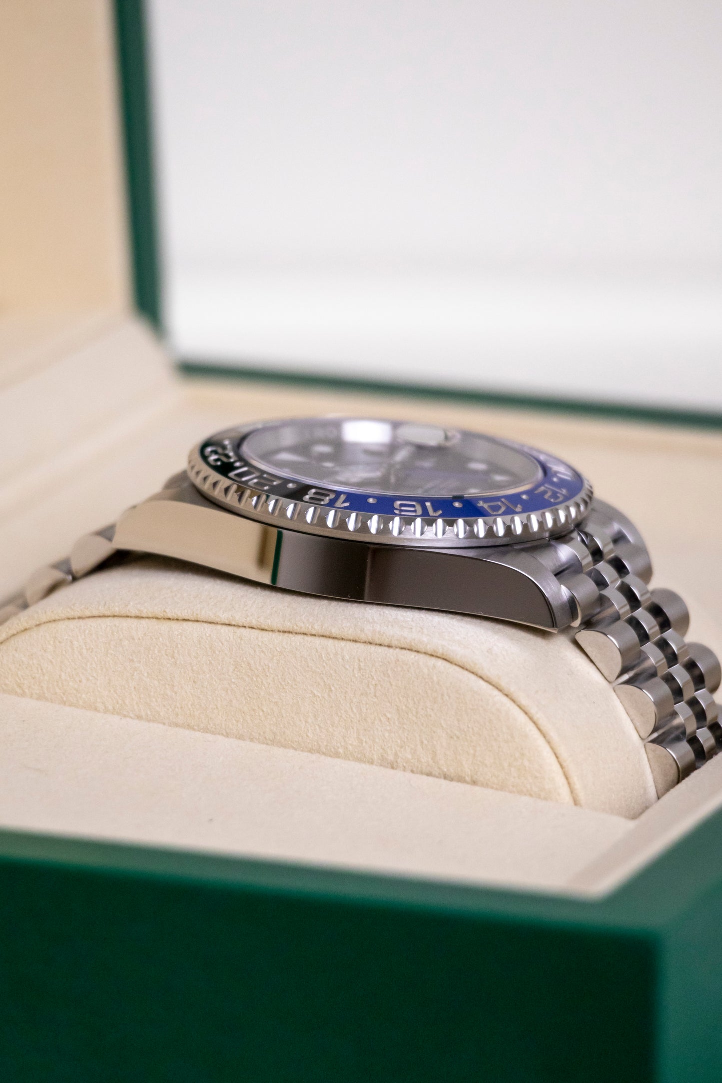 Rolex GMT Master II Batgirl Reference 126710BLNR