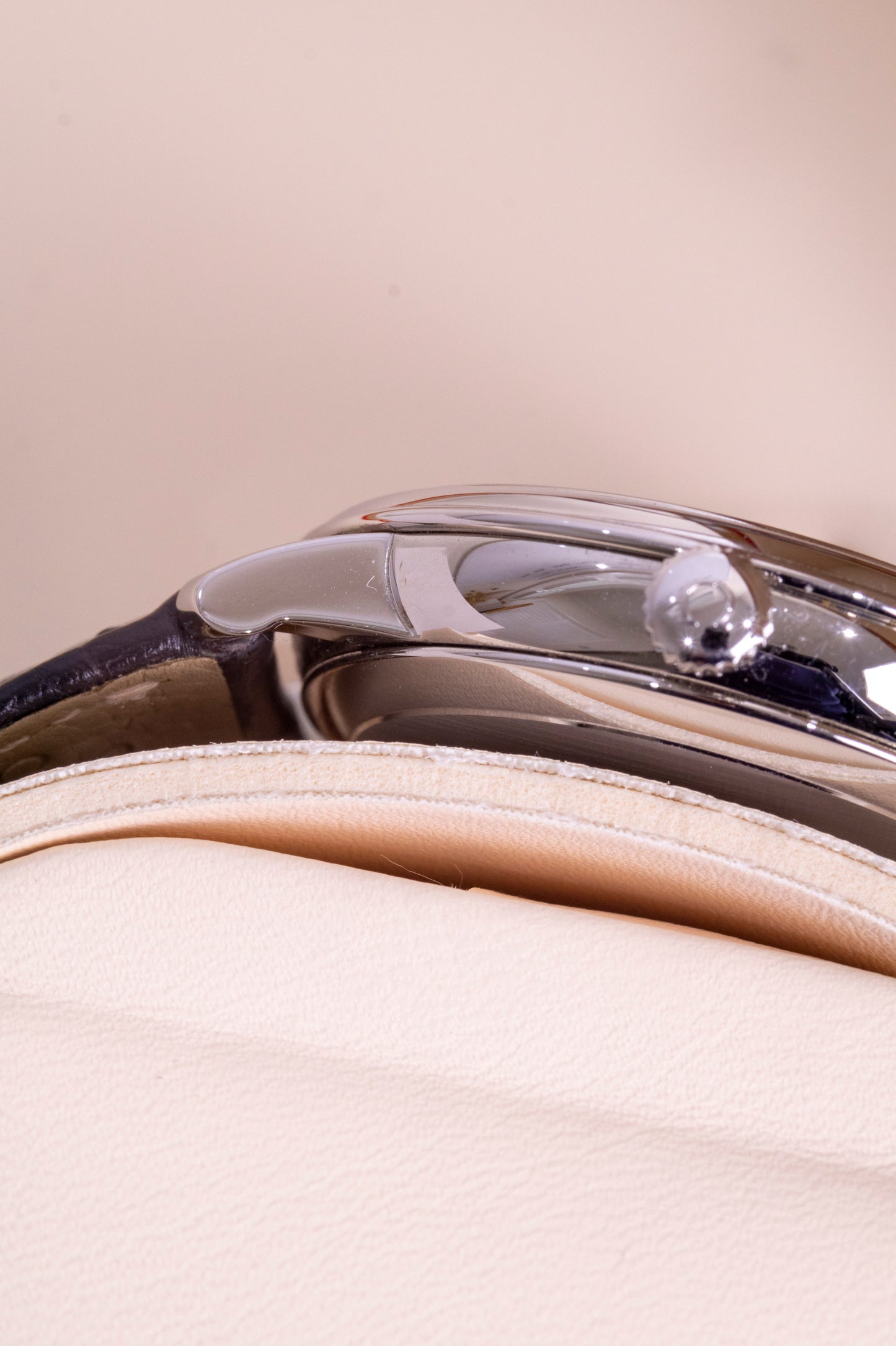 2022 Omega De Ville Prestige 39.5mm Steel on Leather strap