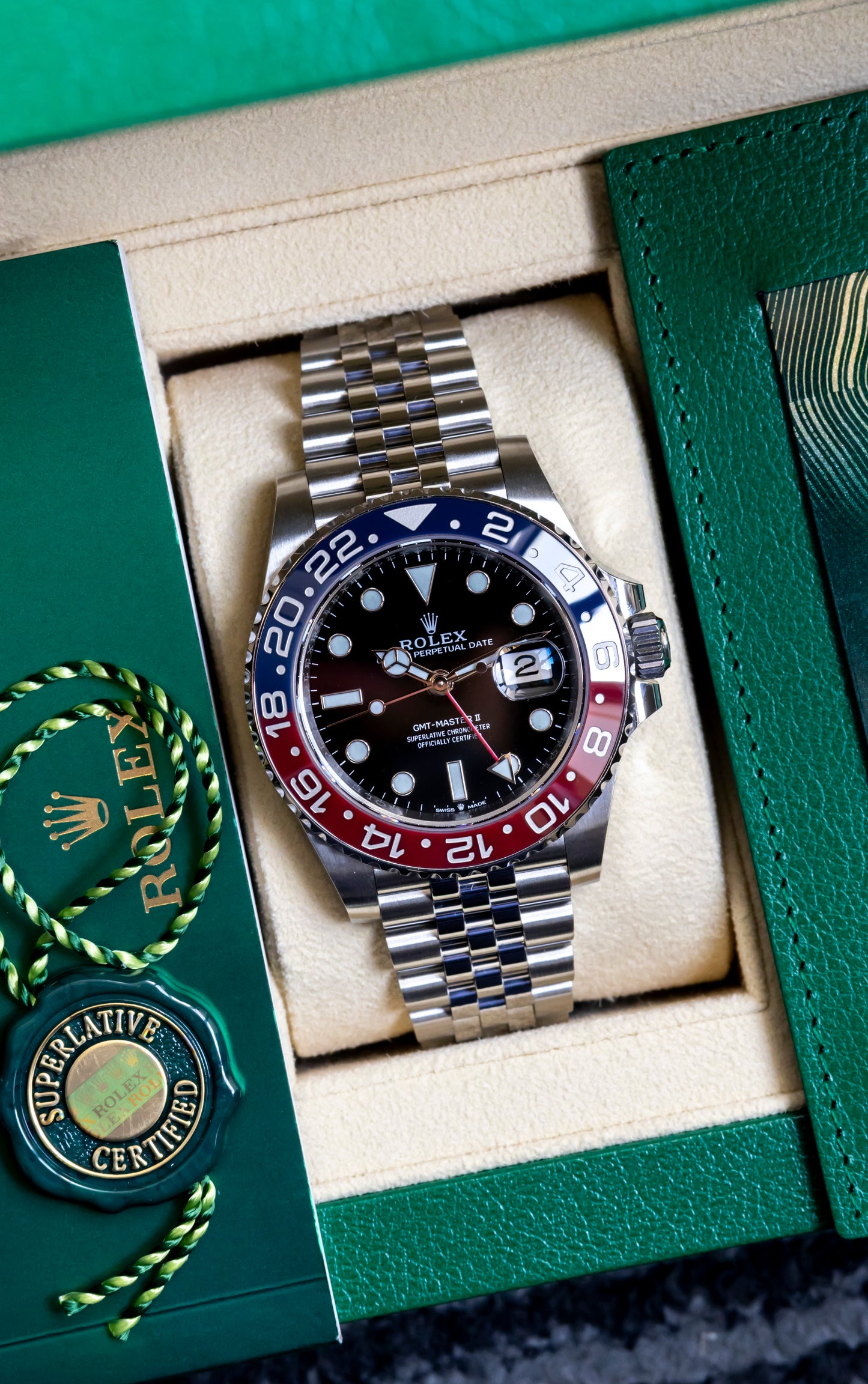 2023 Rolex GMT Master II "Pepsi" Reference 126710BLRO