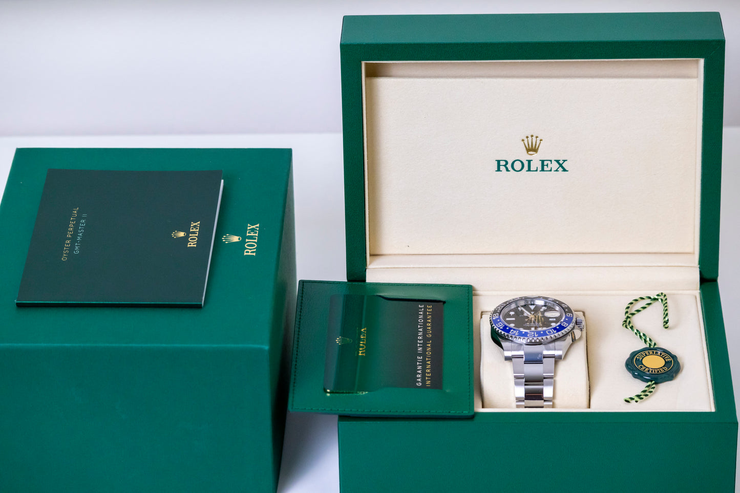 Rolex GMT Master II Batman Reference 126710BLNR