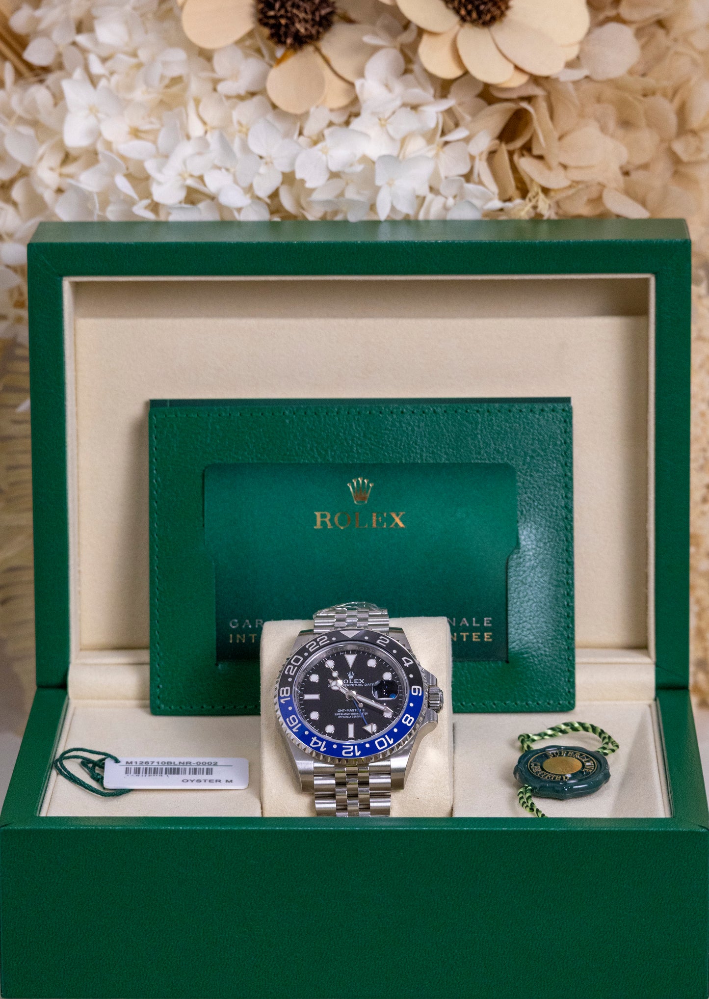 2025 Rolex GMT Master II Batgirl Reference 126710BLNR