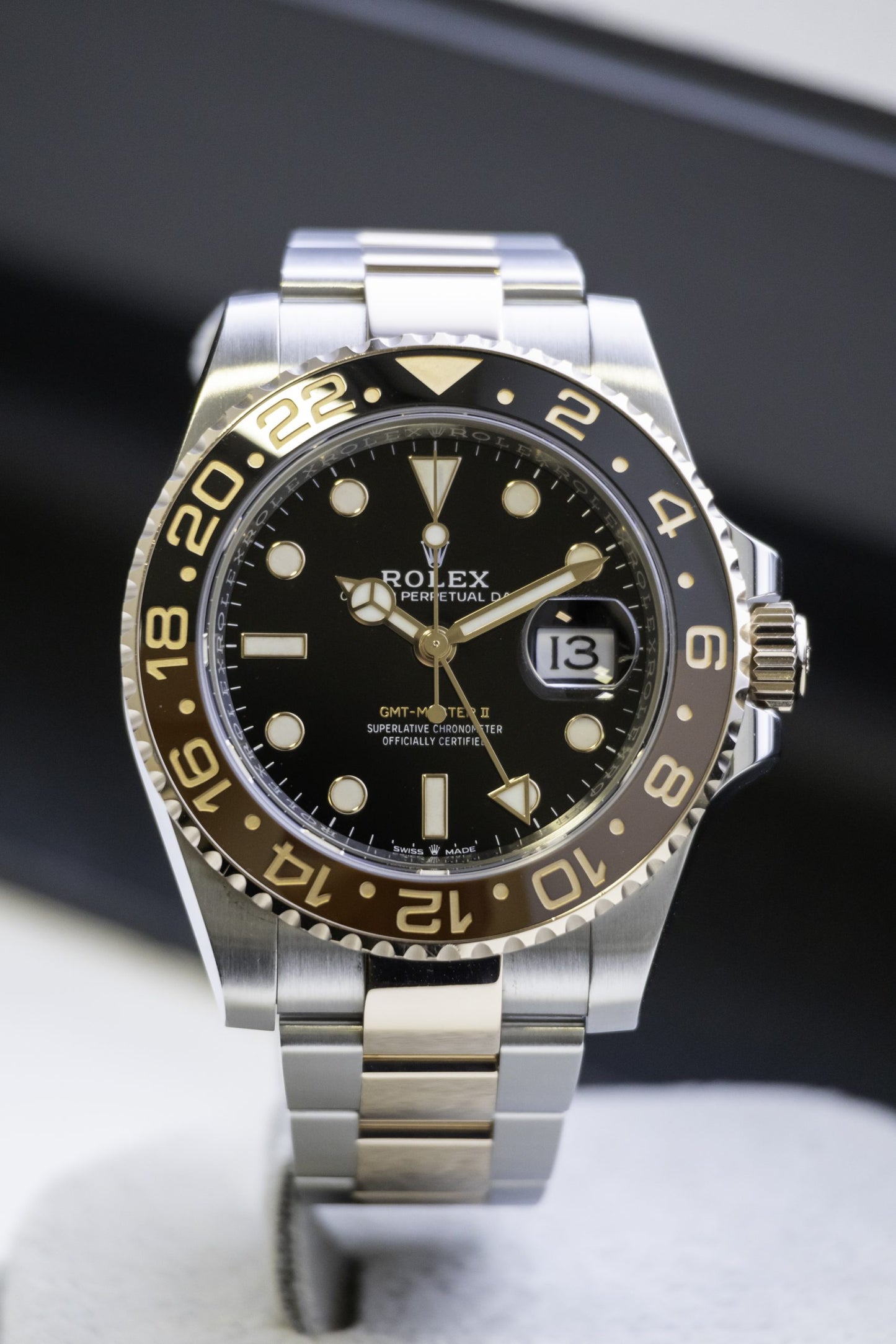 2023 Rolex GMT Master II “Rootbeer” Two tone Reference 126711CHNR