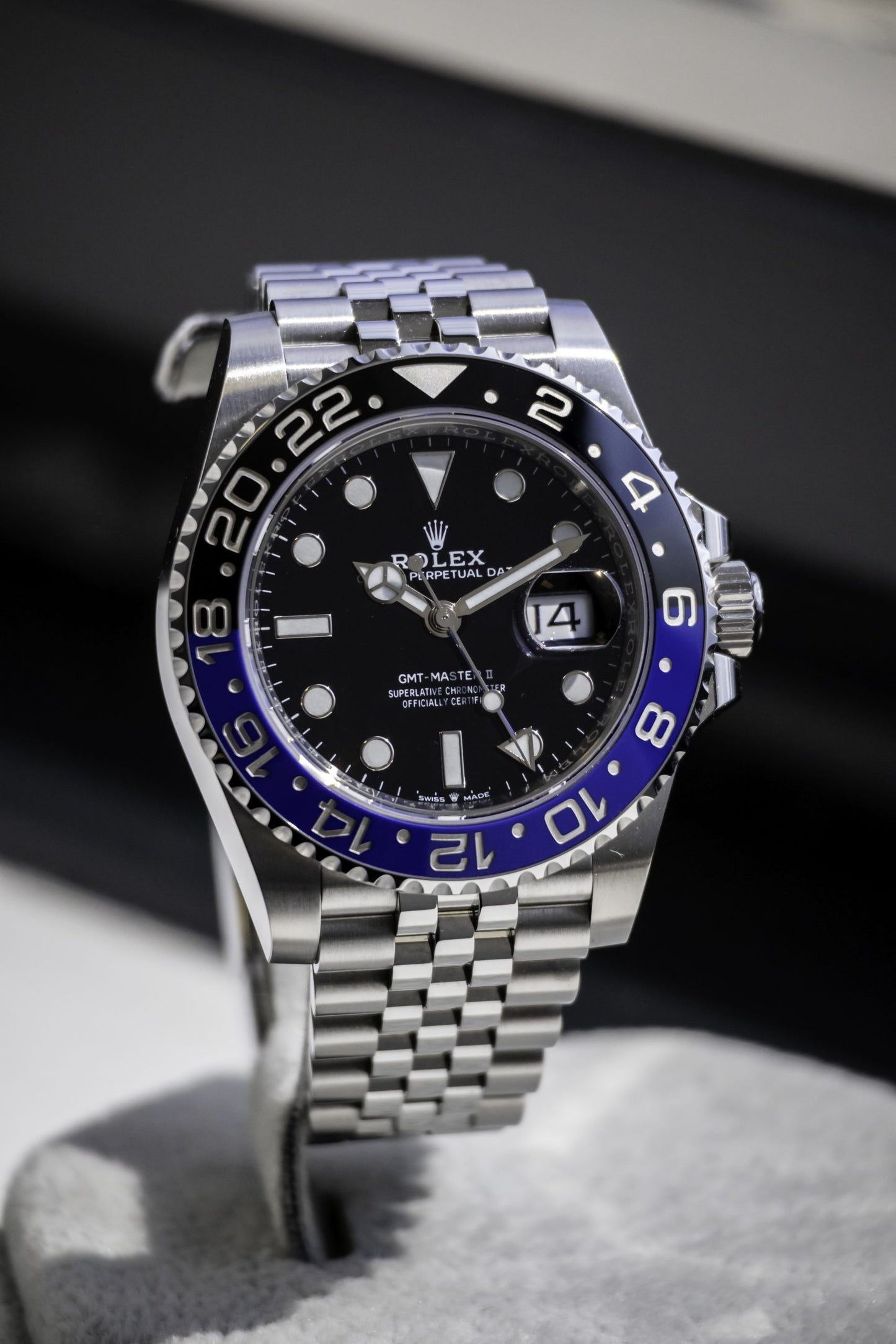 2023 Rolex GMT Master II “Batgirl” Reference 126710BLNR