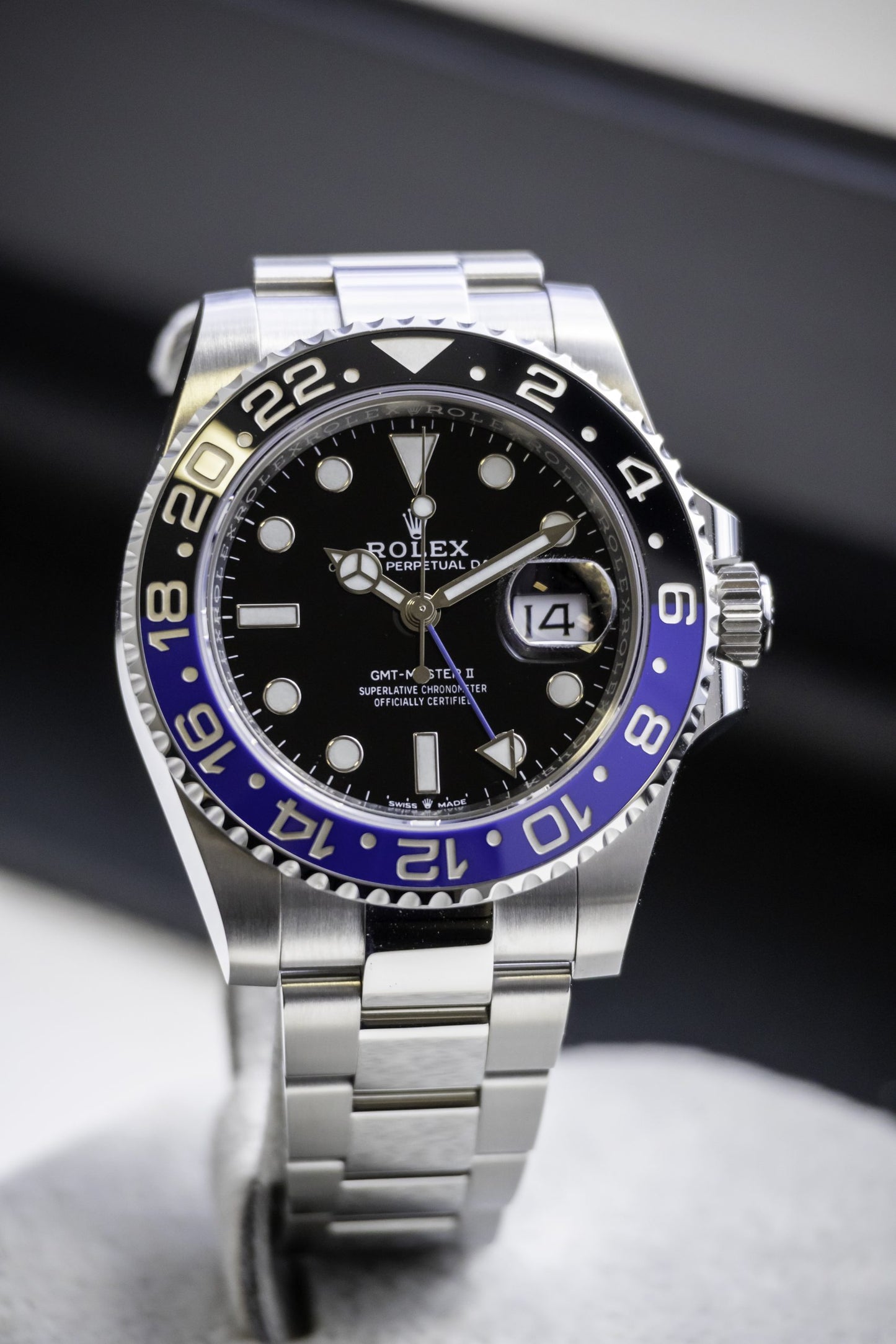 2023 Rolex GMT Master II “Batman” Reference 126710BLNR