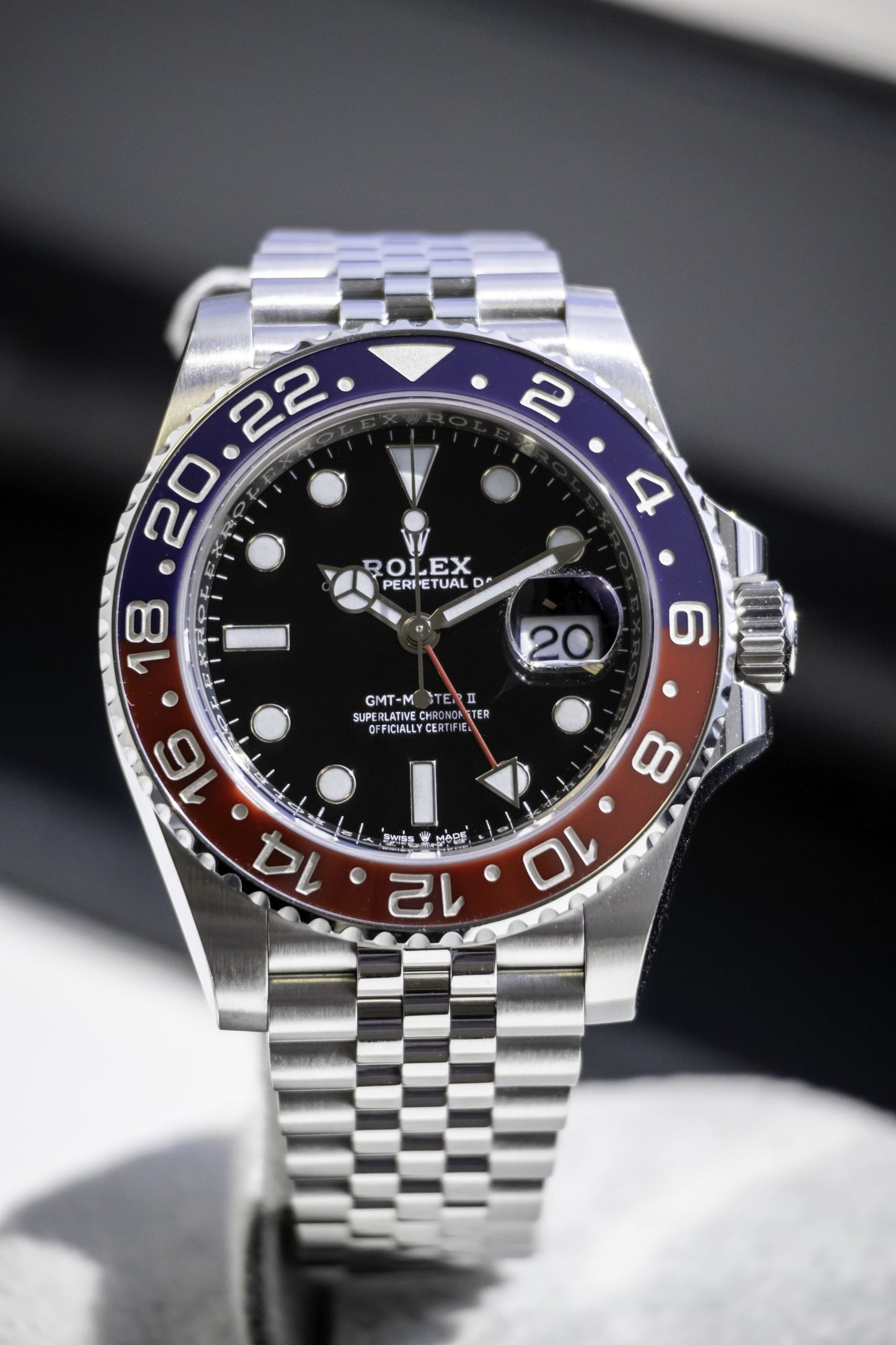 2021 Rolex GMT Master II “Pepsi” Jubilee Reference 126710BLRO