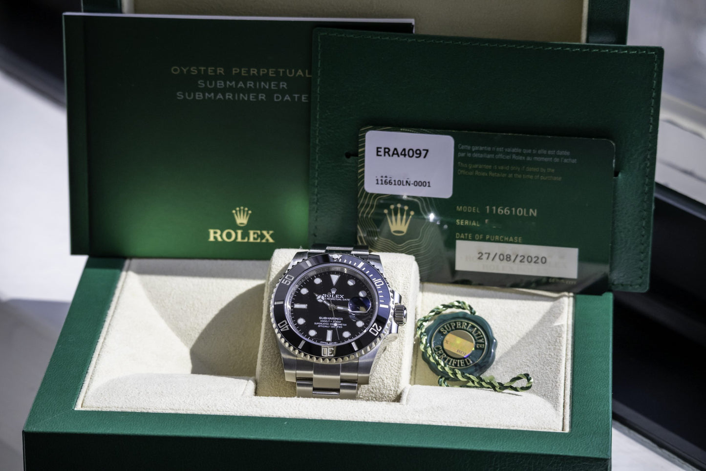 2020 Rolex Submariner Date 40mm Reference 116610LN