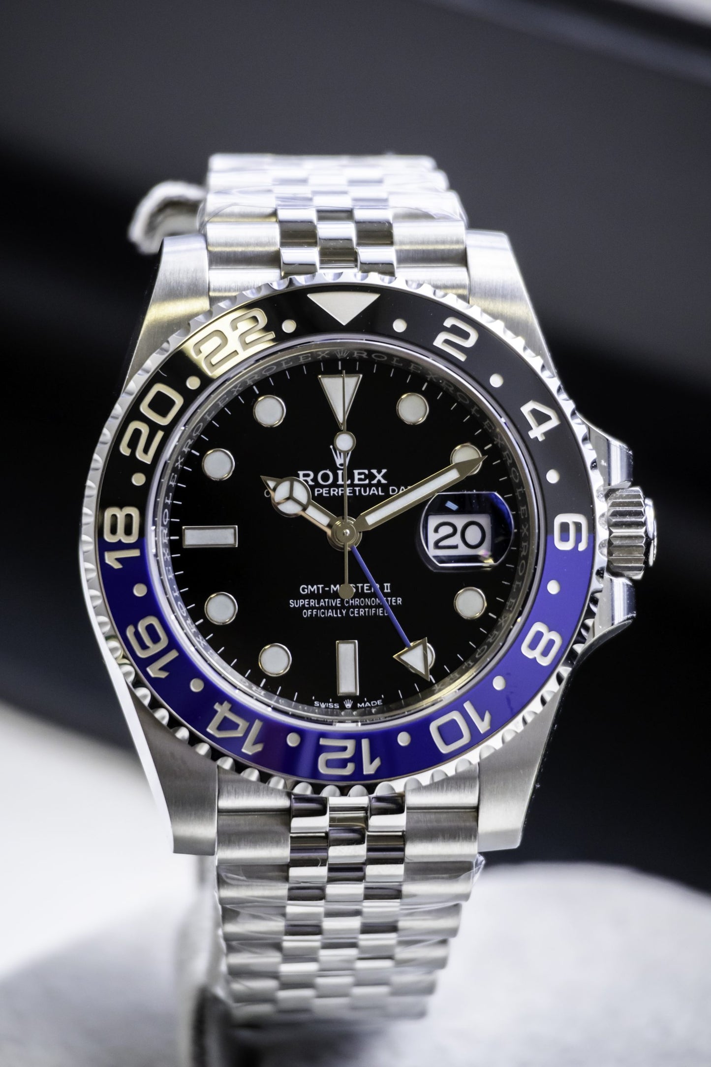 2024 Rolex GMT Master II “Batgirl” Reference 126710BLNR