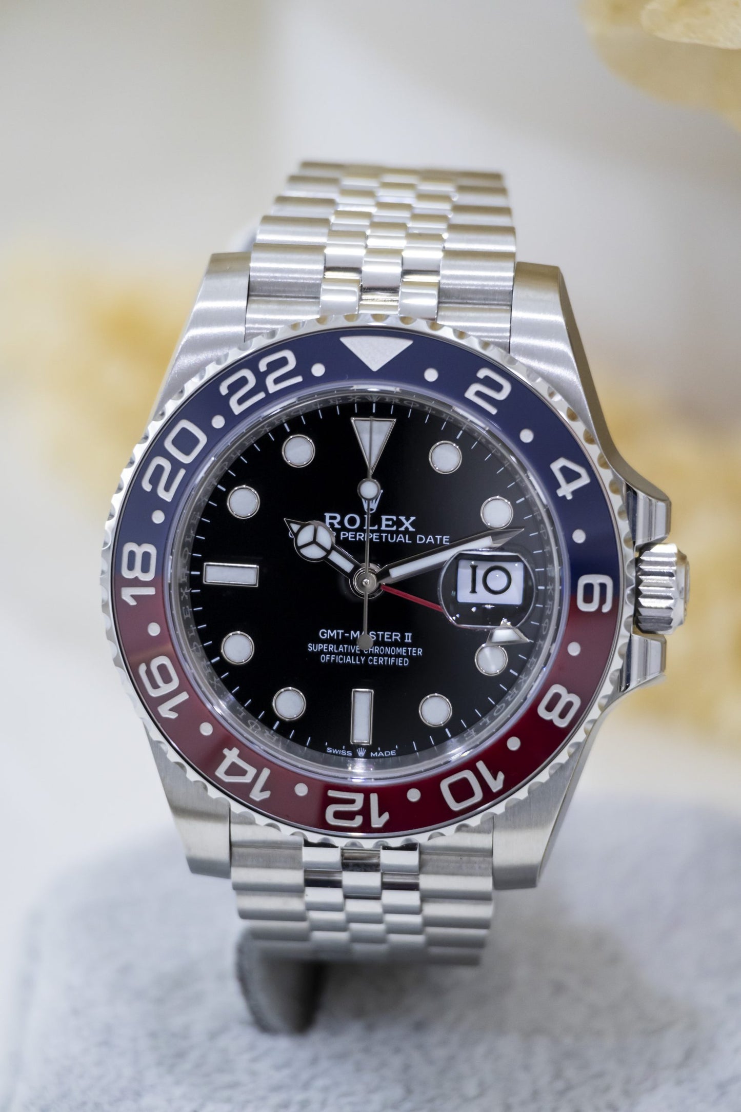 2024 Rolex GMT Master II “Pepsi” Jubilee Reference 126710BLRO